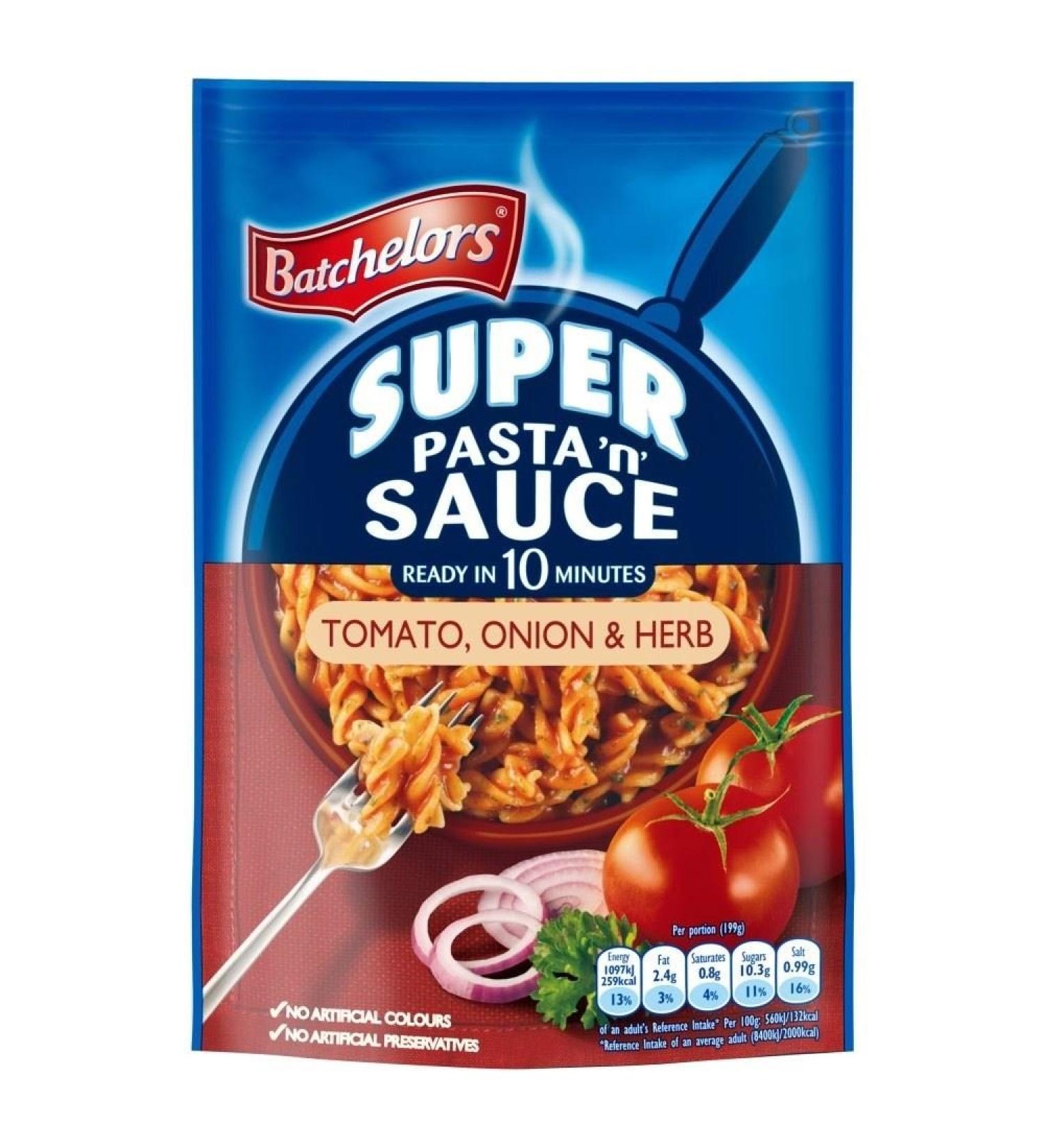 Batchelors Batchelors Pasta 'n' Tomato Onion & Herb Sauce (128g) - Pack of 6
