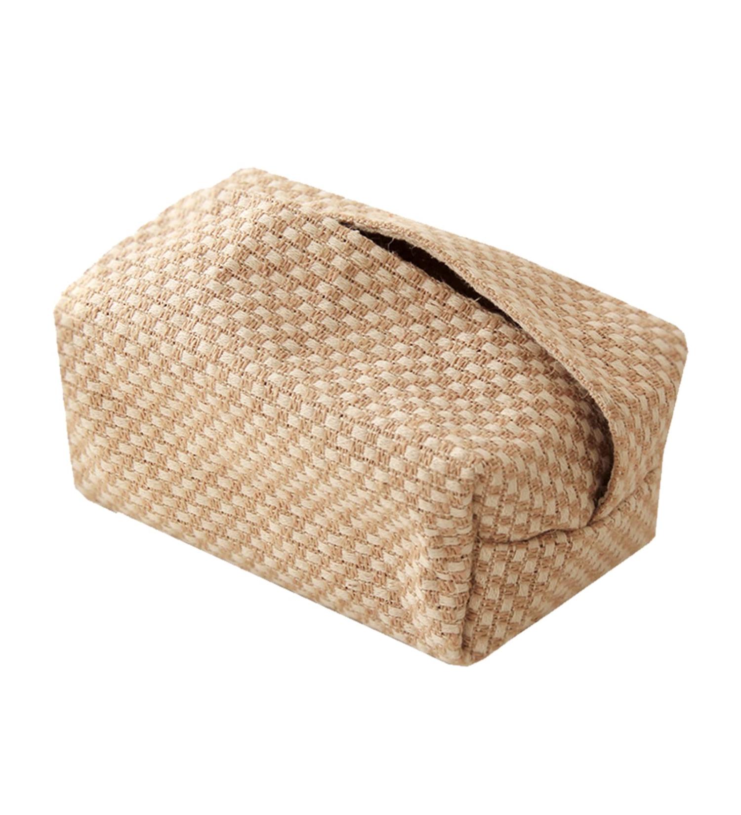 Napkin Box Washable Delicate 3 Styles Portable Soft Touch Tissue Box for Daily D - Buy Online on GoSupps.com