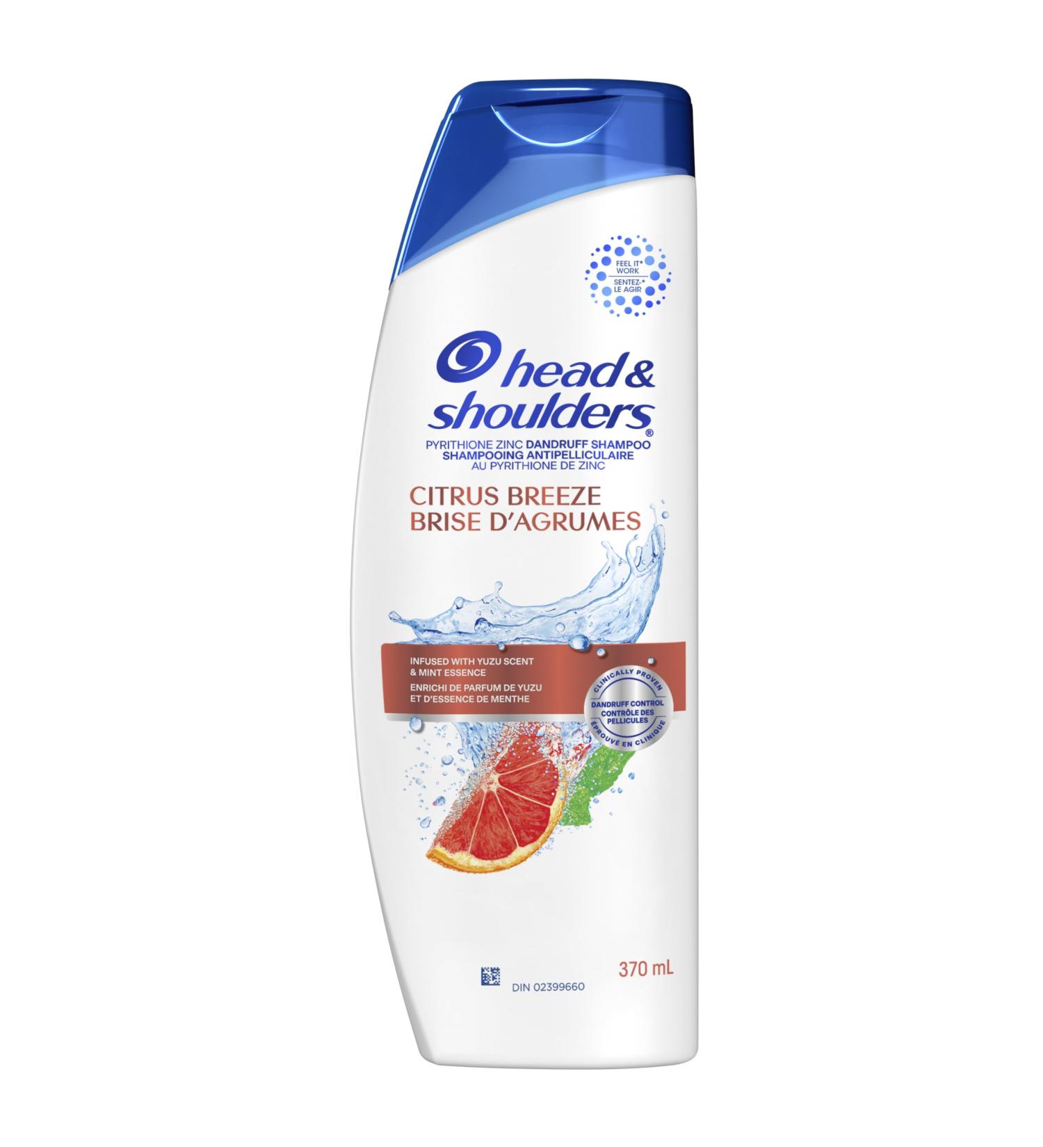 Head & Shoulders Citrus Breeze Anti-Dandruff Shampoo 370ML - Buy Online on GoSupps.com