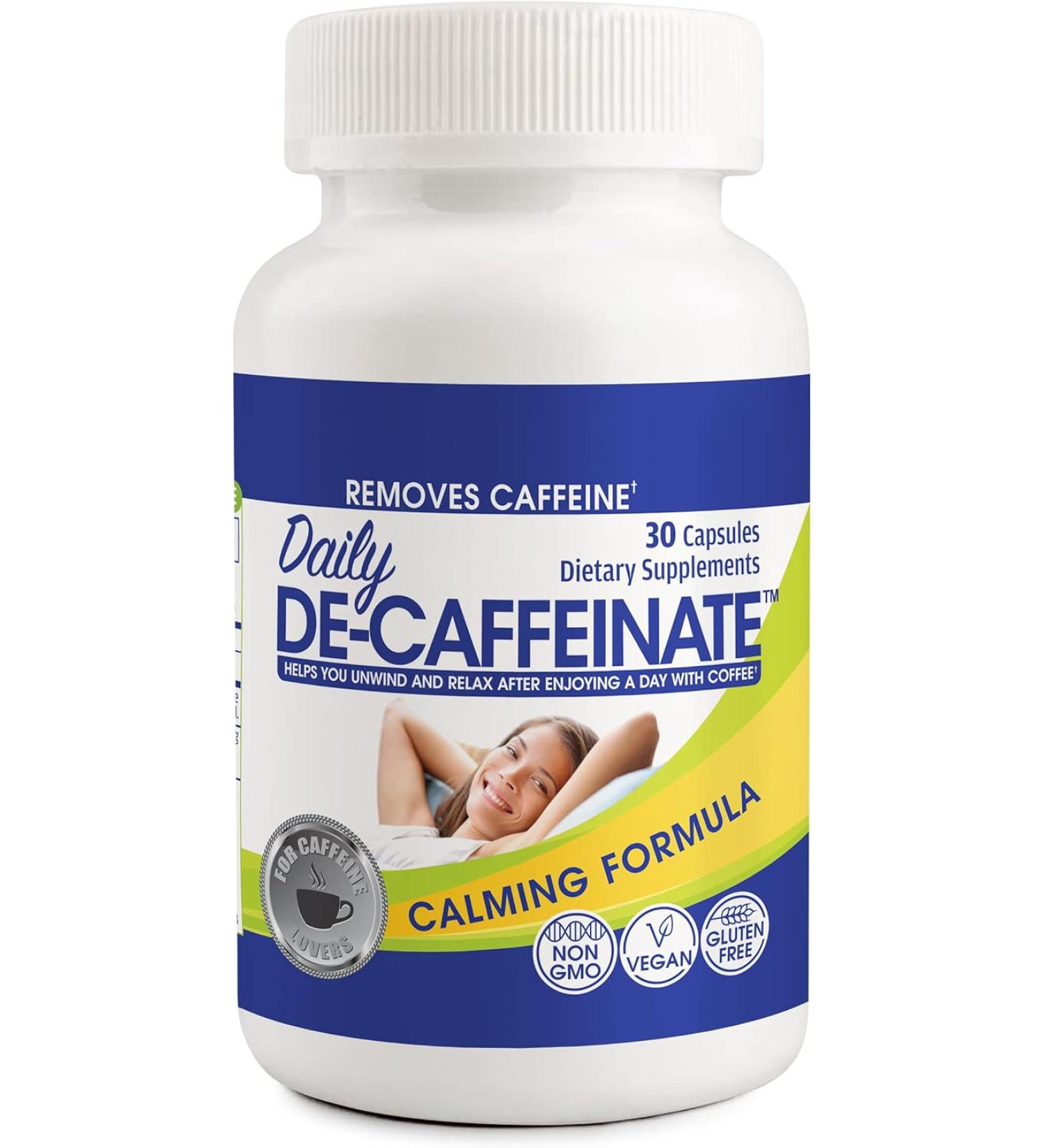 Ruta Daily De-Caffeinate Calming Formula Vegan Gluten free - 30 Capsules - Buy Online on GoSupps.com