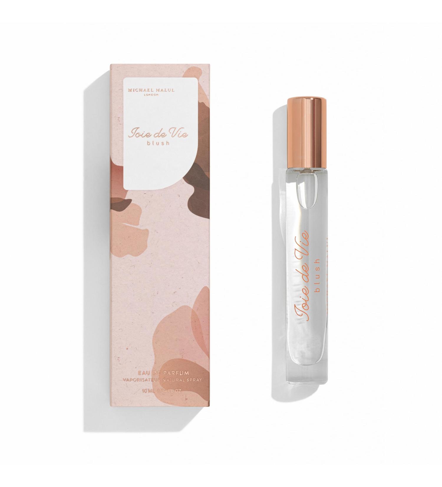 Michael Malul Joie de Vie Blush Eau de Parfum for Women - 10ml Travel Size 0.3 Fl Oz (Pack of 1) - Buy Online on GoSupps.com