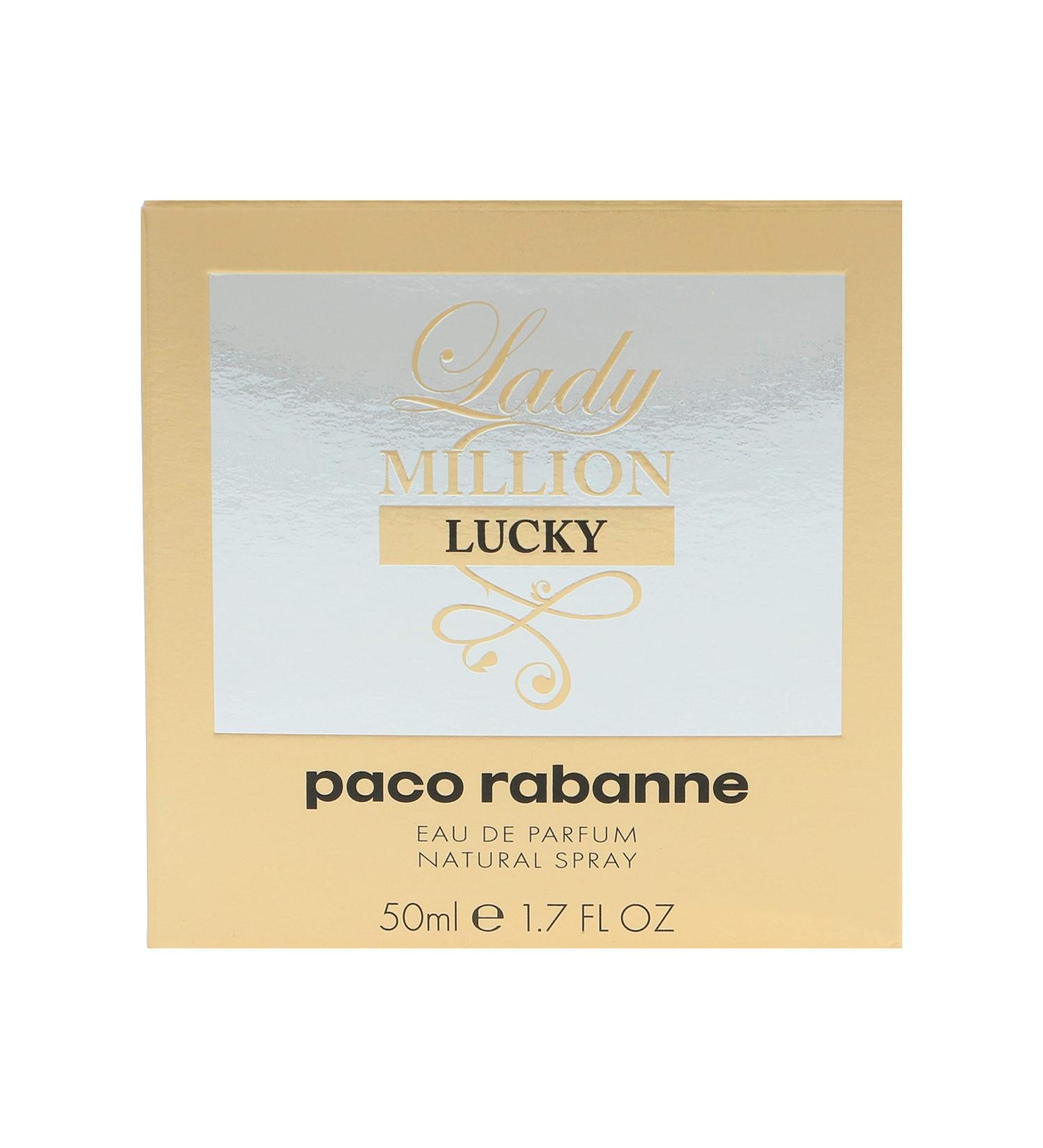 Paco Rabanne Lady Million Lucky Fragrance For Women - Sweet And Fruity Scent - Notes Of Raspberry And Orange Blossom - Lasting Aroma - Euphoric Freshness - Unique Feminine Effect - Edp Spray - 1.7 Oz - Buy Online on GoSupps.com