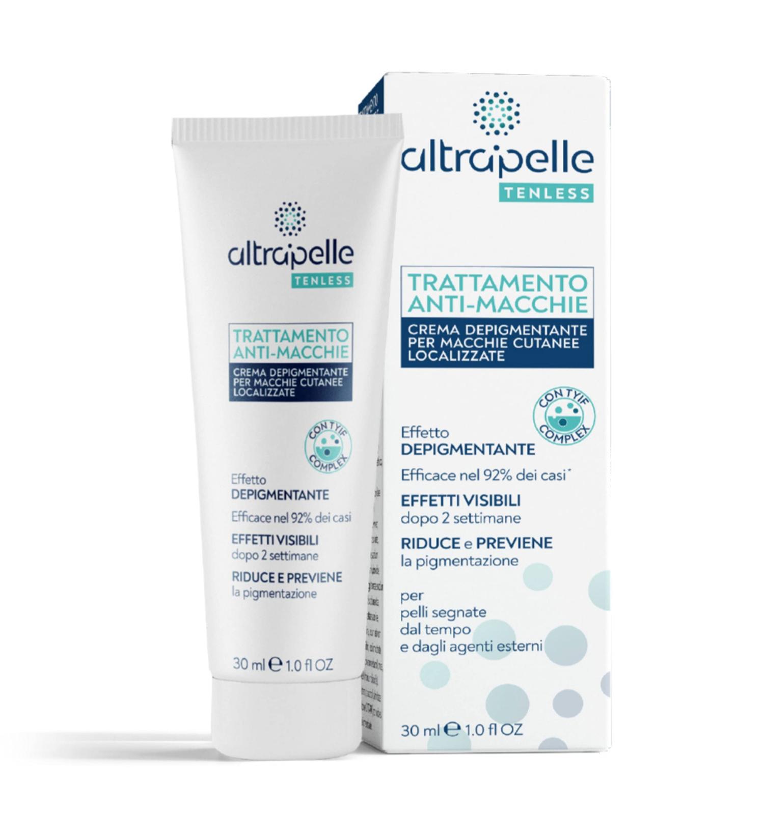  ALTRAPELLE Anti-dark spot cream treatment - face hands neck and d collet - with azeloglycine - 30 ml - Prevents and reduces dark spots - Made in Italy - Buy Online on GoSupps.com