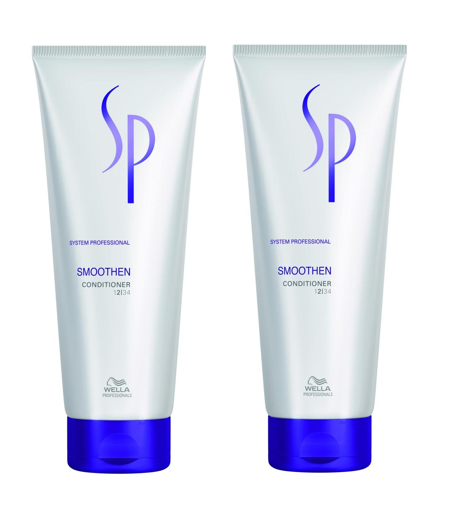 2x Wella SP System Professional Care Smoothen Conditioner 200 ml