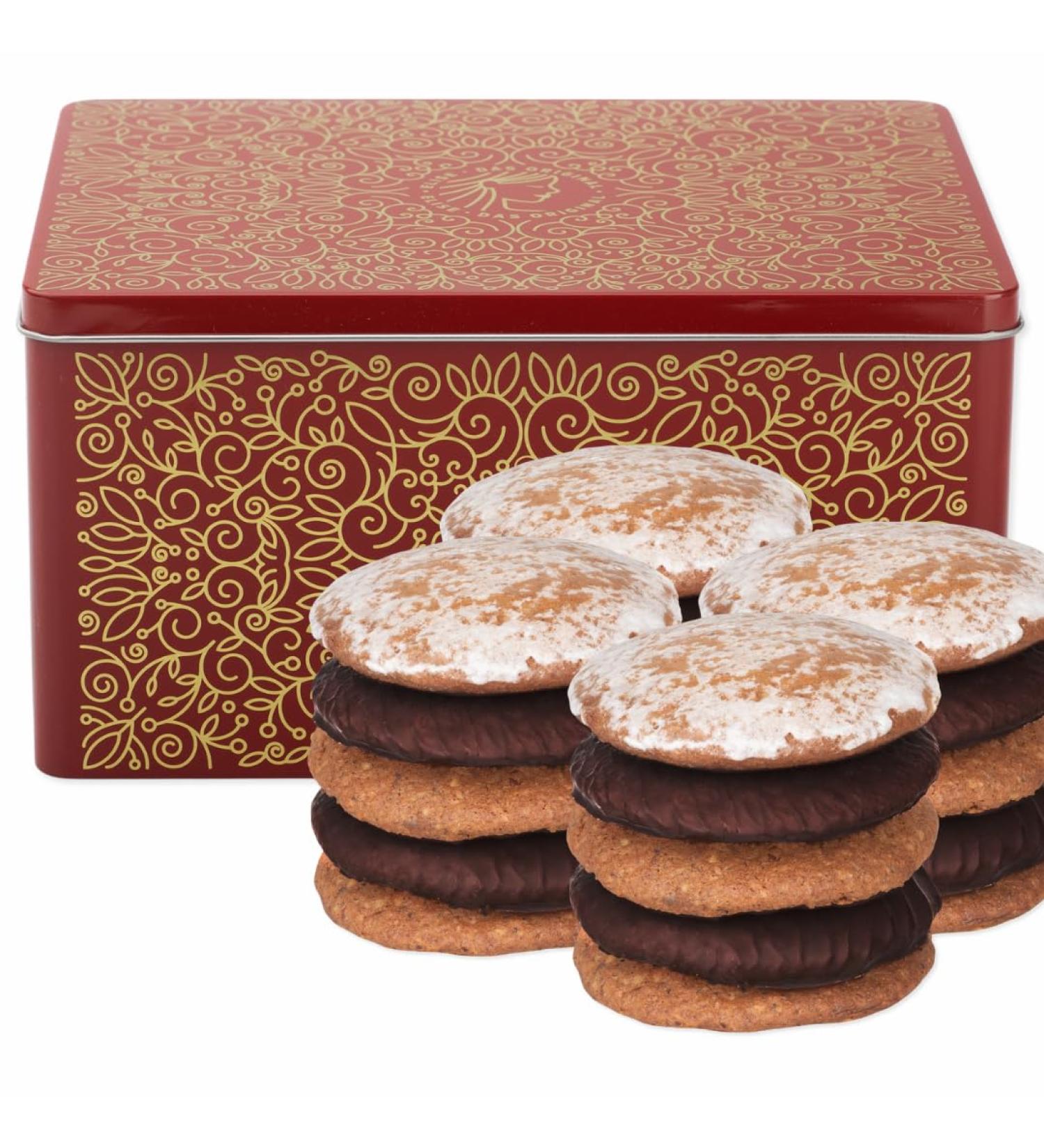 Buy Authentic Nuremberg Gingerbread Chest - 45% Nut Content - Handmade Elisen Lebkuchen - Gourmet Gift Box (4 x 380g) - Award-Winning Quality - Ship Worldwide - Buy Online on GoSupps.com