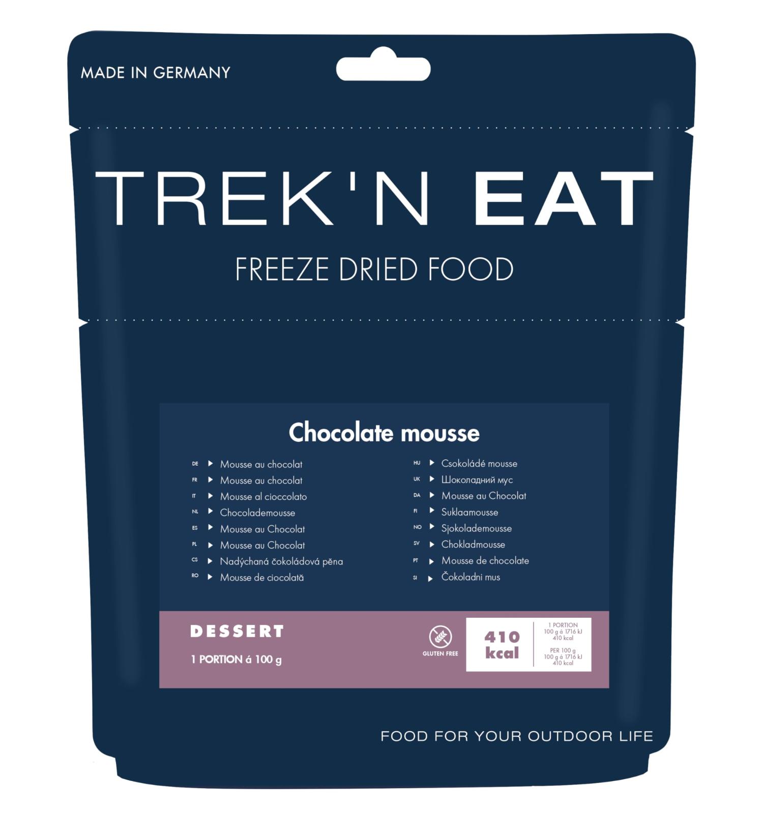 Mousse au chocolat Trek'n Eat - Buy Online on GoSupps.com