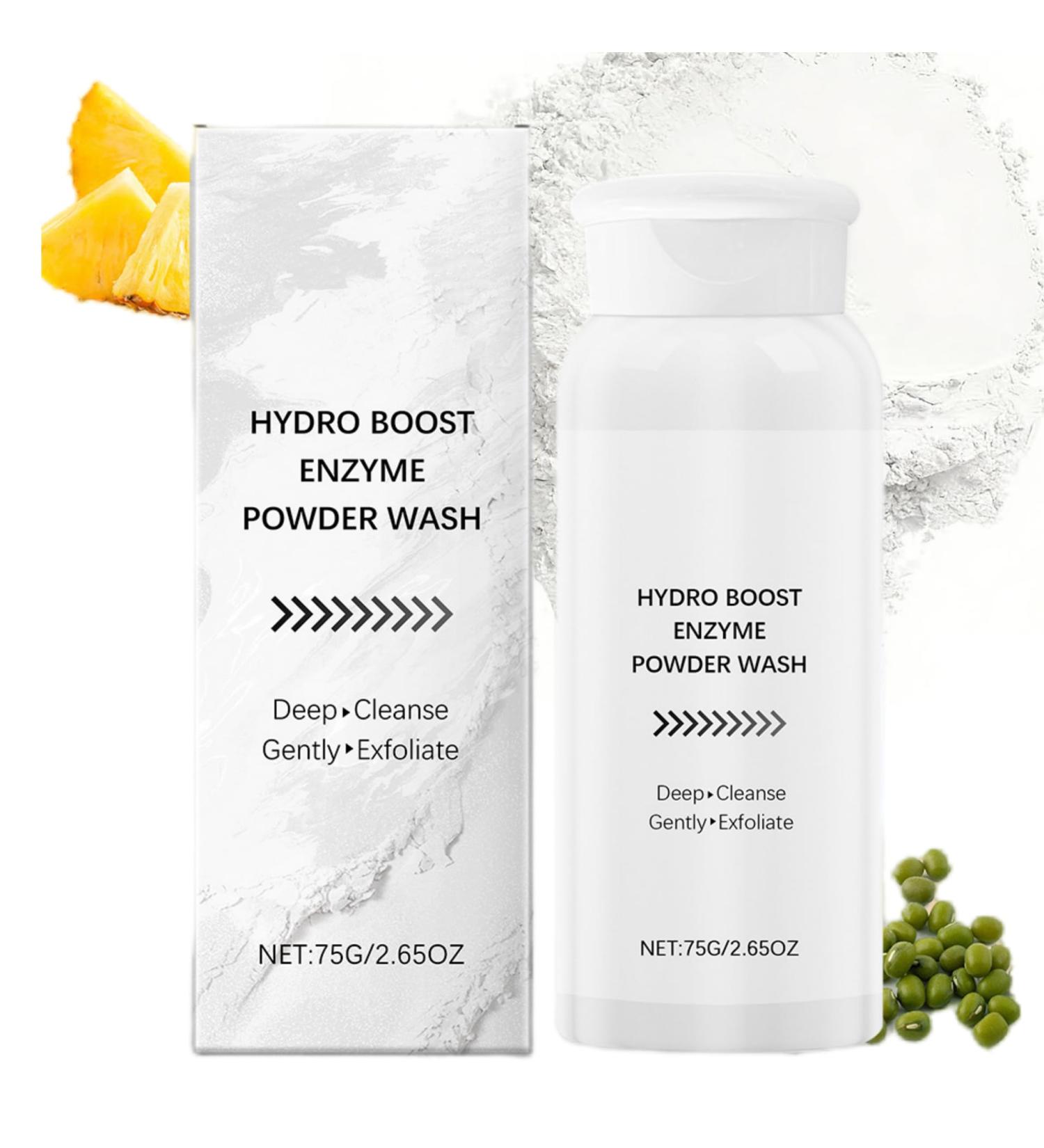SANZHUAN Enzyme Face Wash Powder Gentle Face Cleanser for Glow Radiant Skin Facial Cleanser for Dry Skin Korean Skincare Deep Pore Care Daily Exfoliating Wash Cruelty-Free & Paraben - Buy Online on GoSupps.com