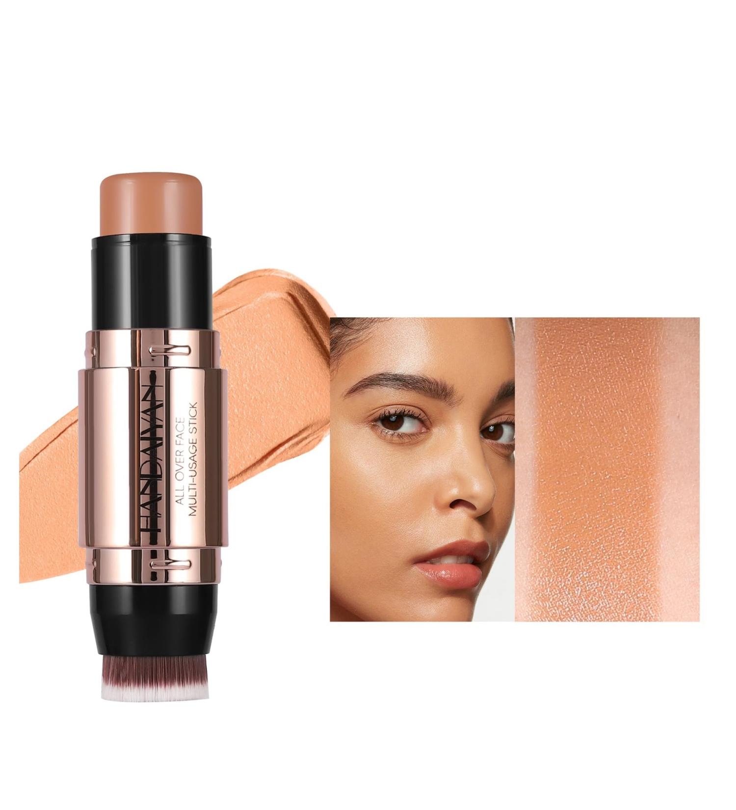 Double-headed highlighter and contour stick natural three-dimensional shadow nose shadow concealer makeup(06) - Buy Online on GoSupps.com