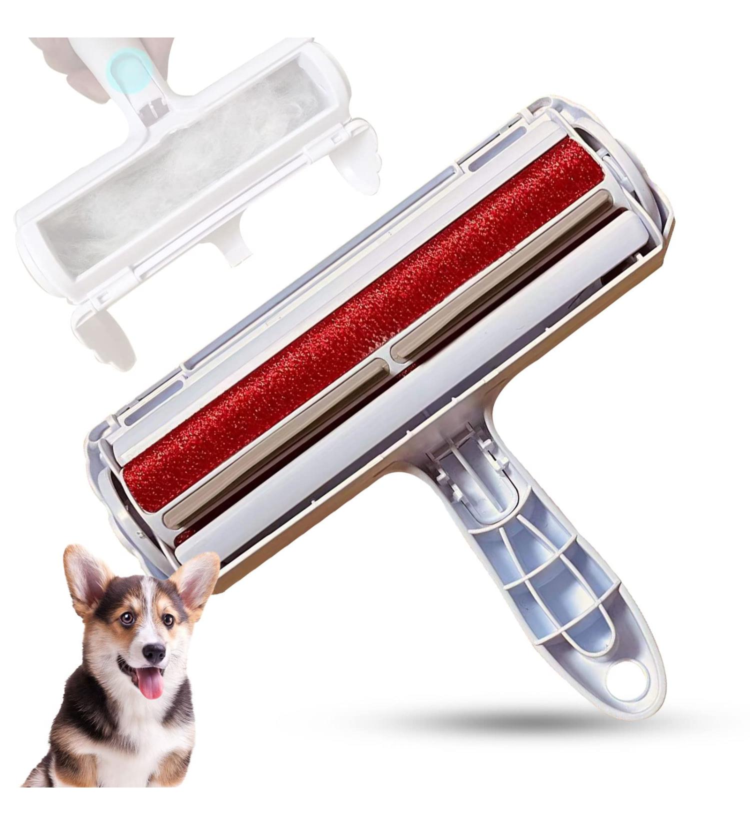UBUL Pet Hair Remover Roller - Self-Cleaning Base - Eco-Friendly Portable Solution for Furniture - Dark Red - Buy Online on GoSupps.com
