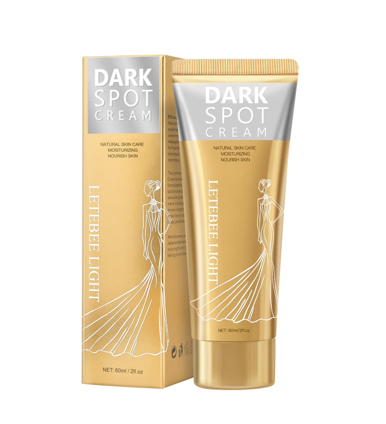 Letebee Dark Spot Corrector Cream | Hyperpigmentation & Dark Armpit Remover | Moisturizing Body Cream for Inner Thigh, Elbows, Knees, Neck, Back, Legs, Private Parts | Natural Skincare with Instant Results - Buy Online on GoSupps.com