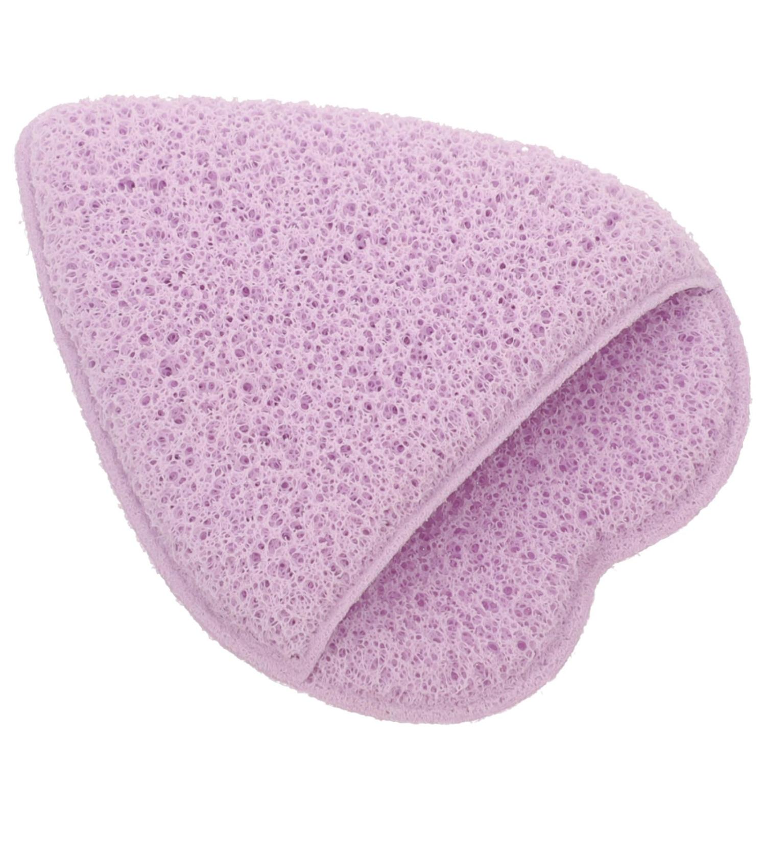 Baluue Compressed Facial Sponge Heart Shaped Exfoliating Face Scrubber Puff Reusable Makeup Remover Cosmetic Spa Sponges for Facial Cleansing Purple - Buy Online on GoSupps.com