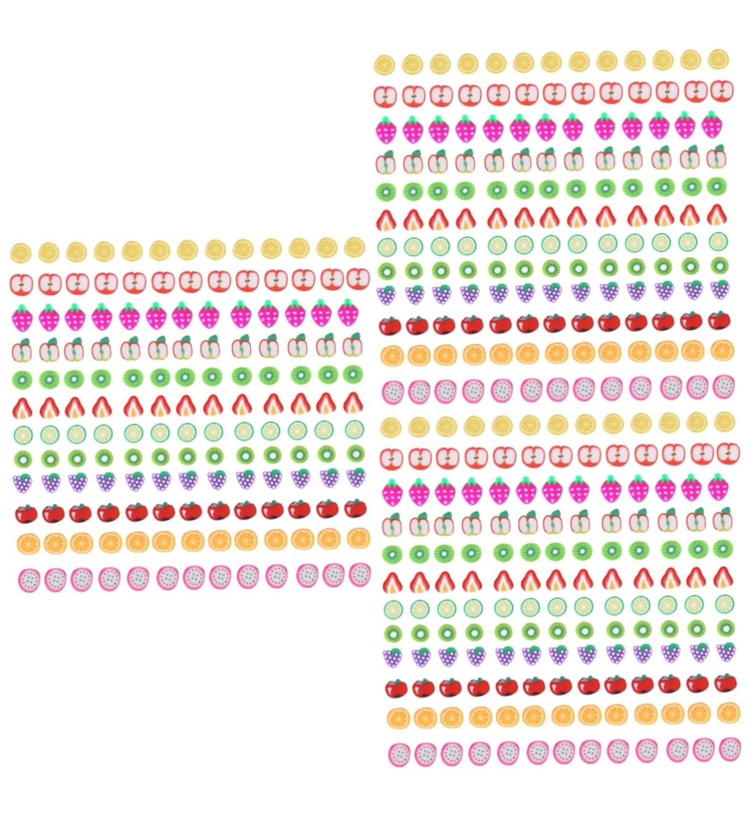 Healeved 7200 Pcs 12 Fruit Sliced nail Art Accessories Hair Dryer Brush Flower Decor Floral Decor Nail Resin Embellishments Nail Art Decorations Nail Fruit Manicure Decorative Sheet - Buy Online on GoSupps.com