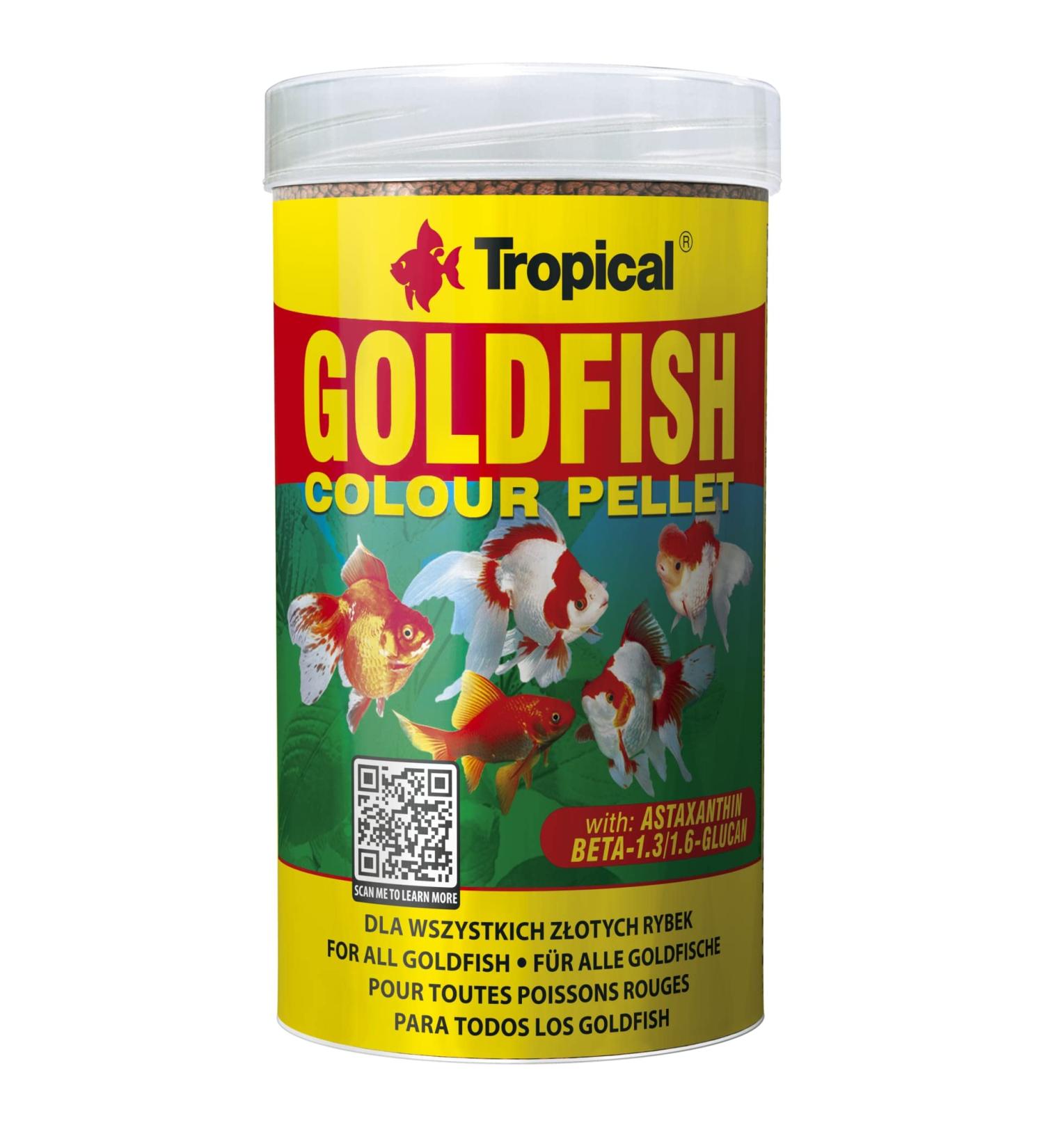 Goldfish Color 250ml / 90g - Food for All Goldfish, Granules