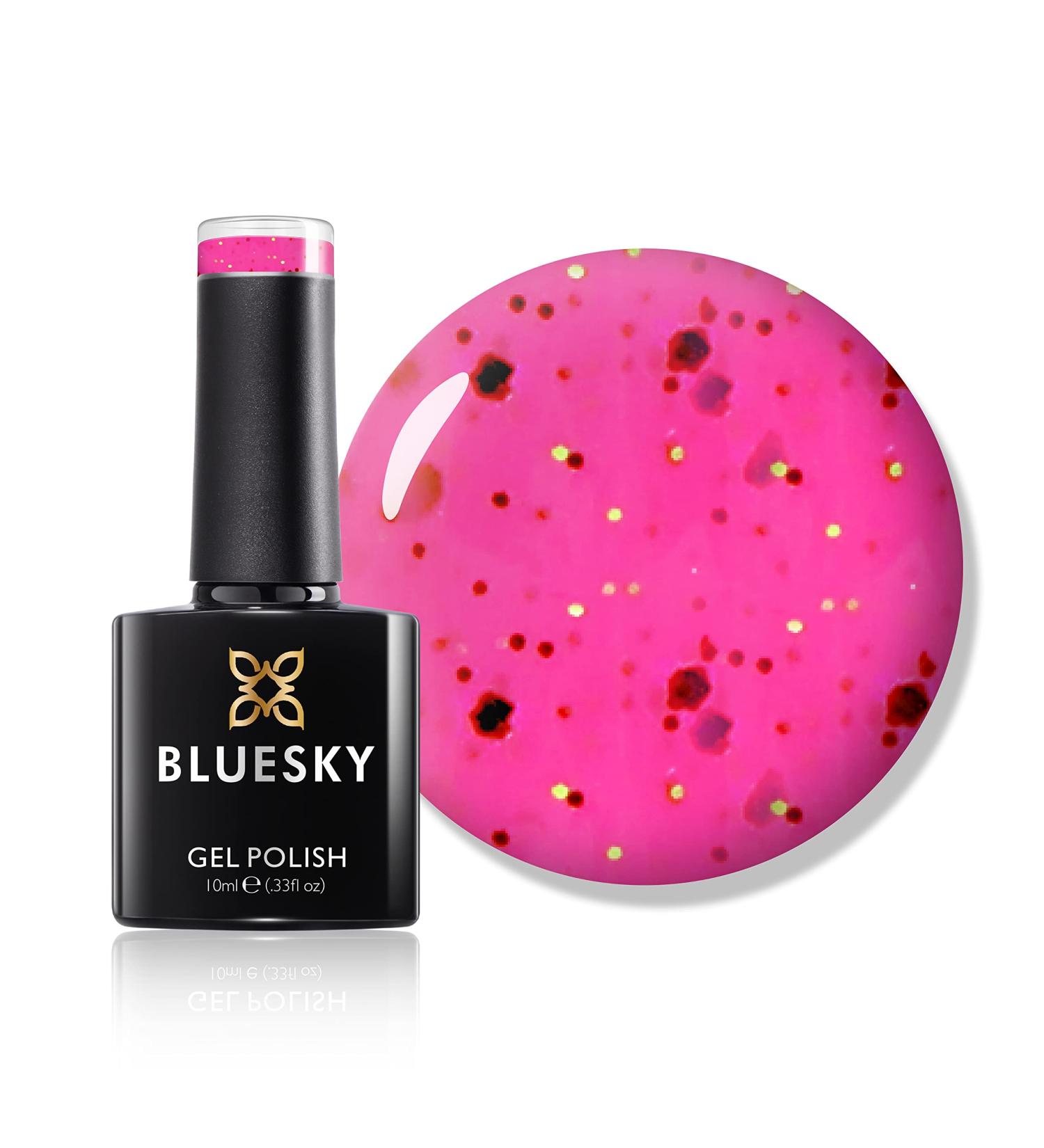 Bluesky Gel Nail Polish - Raspberry Rocket SUM1919 | Hot Pink Smoothie | 10ml | Durable & Festive | UV LED Required - Buy Online on GoSupps.com
