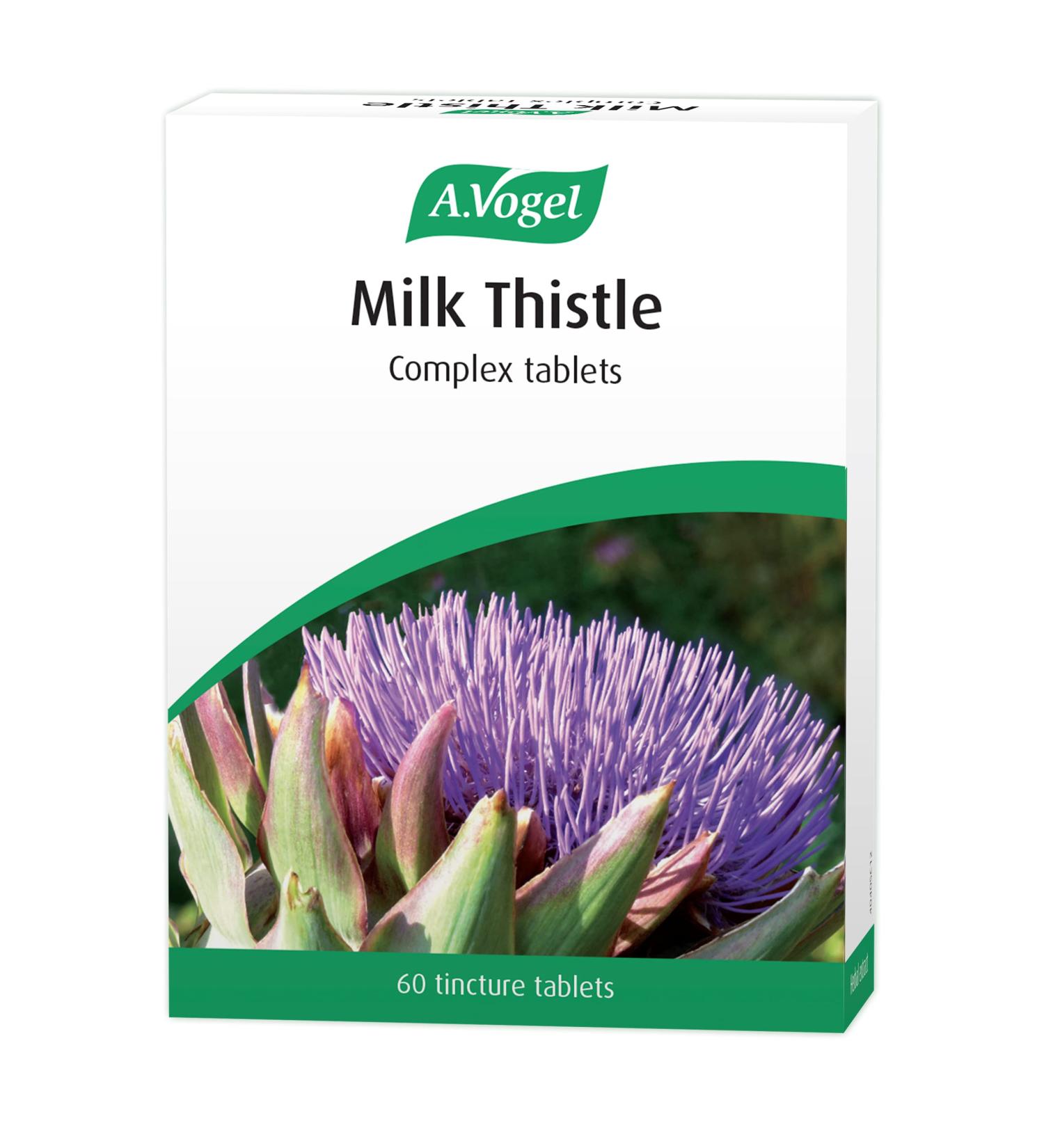 A.Vogel Milk Thistle Complex Tablets (60 ct) - Natural Liver Support Supplement - Buy Online on GoSupps.com