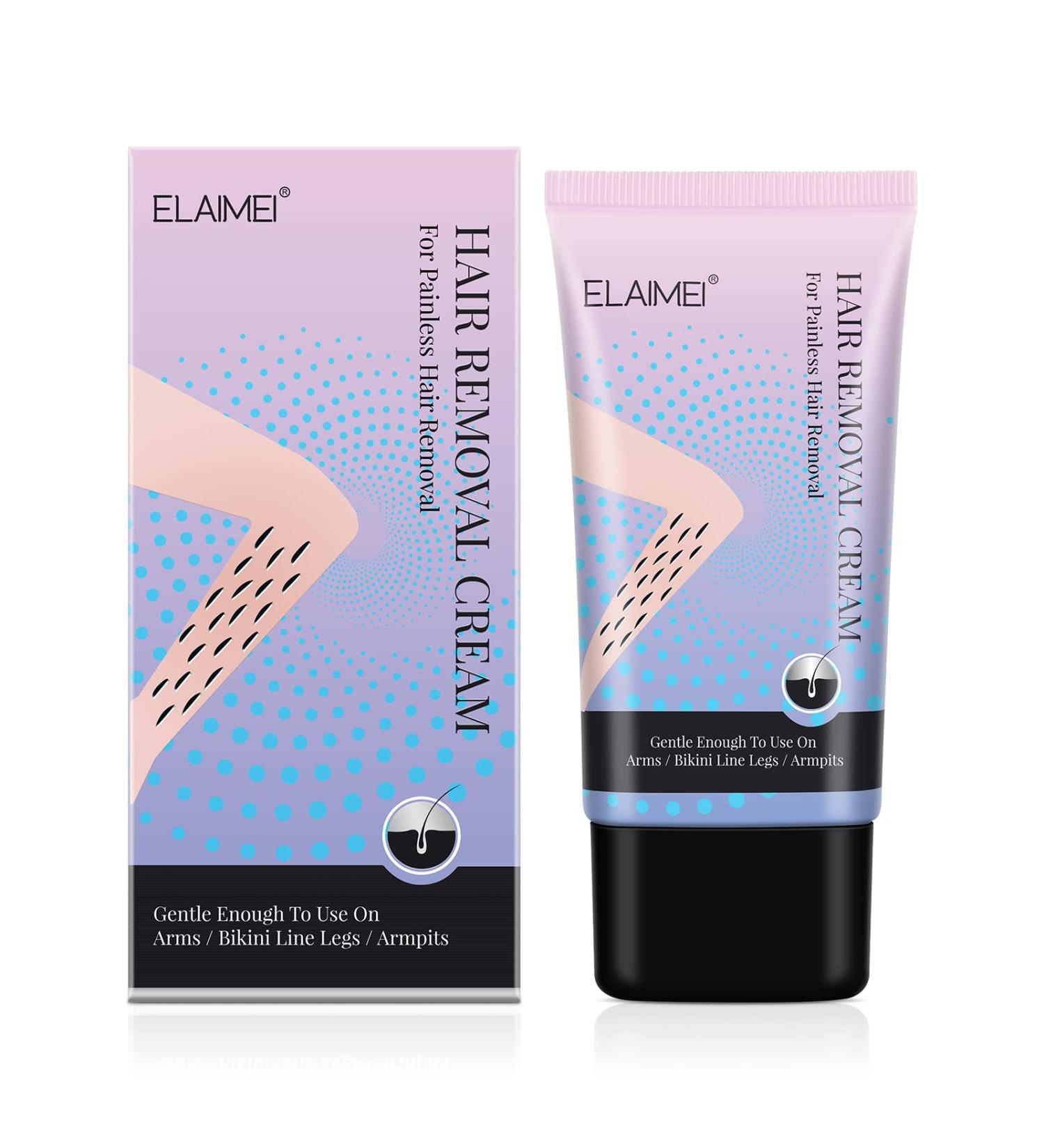 Hair Removal Cream Intimate Painless Hair Remover Painless Flawless Depilatory Cream for Sensitive Skin - Depilatory Cream for Private Areas Pubic Body And Underarms Hair Removal Cream for Women - Buy Online on GoSupps.com