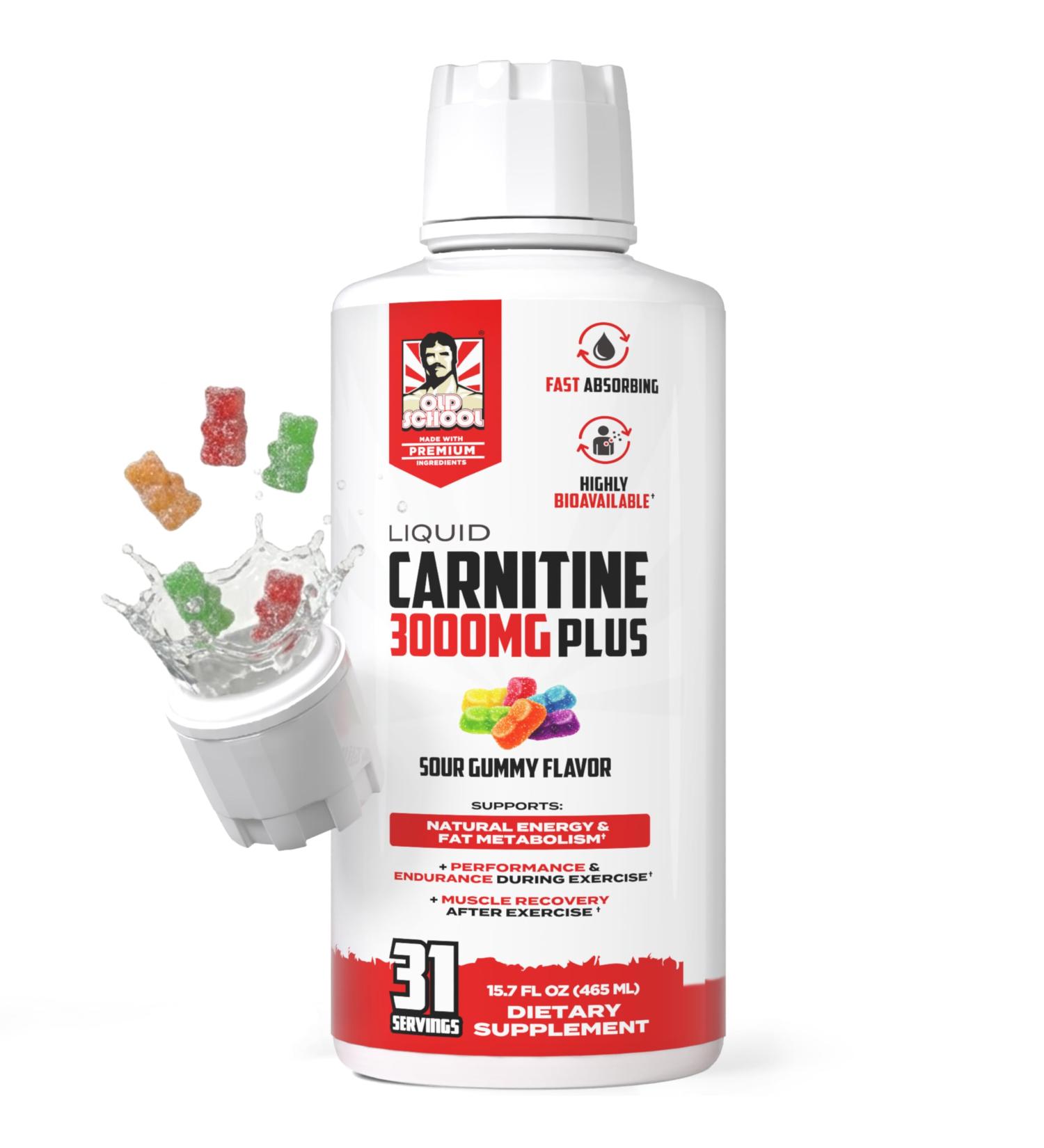 Liquid L-Carnitine 3000mg | Advanced 4-in-1 Formula with Acetyl L-Carnitine L-Tartrate ProGBB & Vitamin B Complex Stimulant-Free High Absorption L Carnitine Supplement for Energy & Metabolism 16oz - Buy Online on GoSupps.com