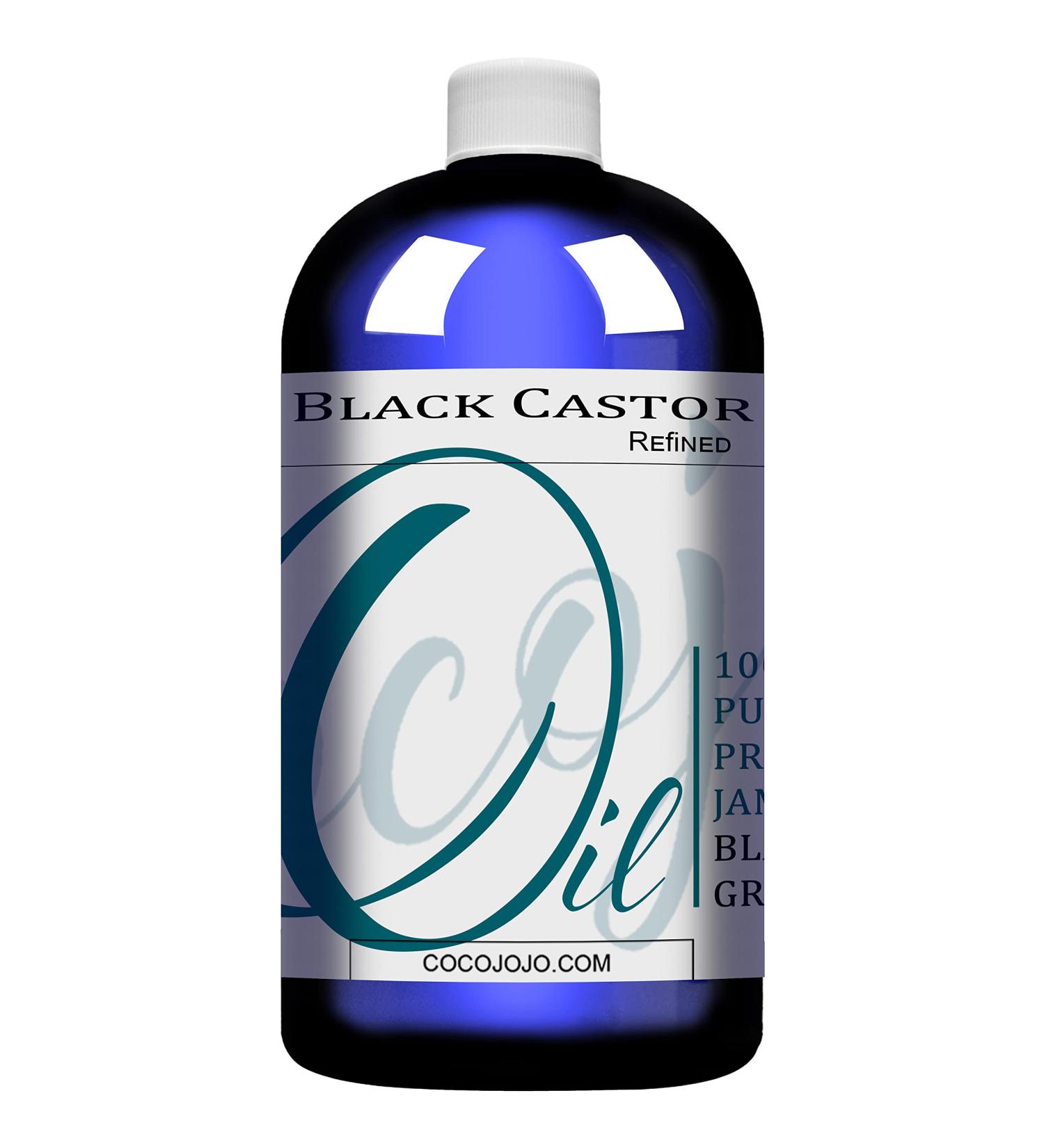 100% Pure Jamaican Black Castor Oil - 32 oz Cold Pressed - Natural Vegan Non-GMO Carrier Oil for Hair, Skin, Face, Body, Nails, and More - Buy Online on GoSupps.com