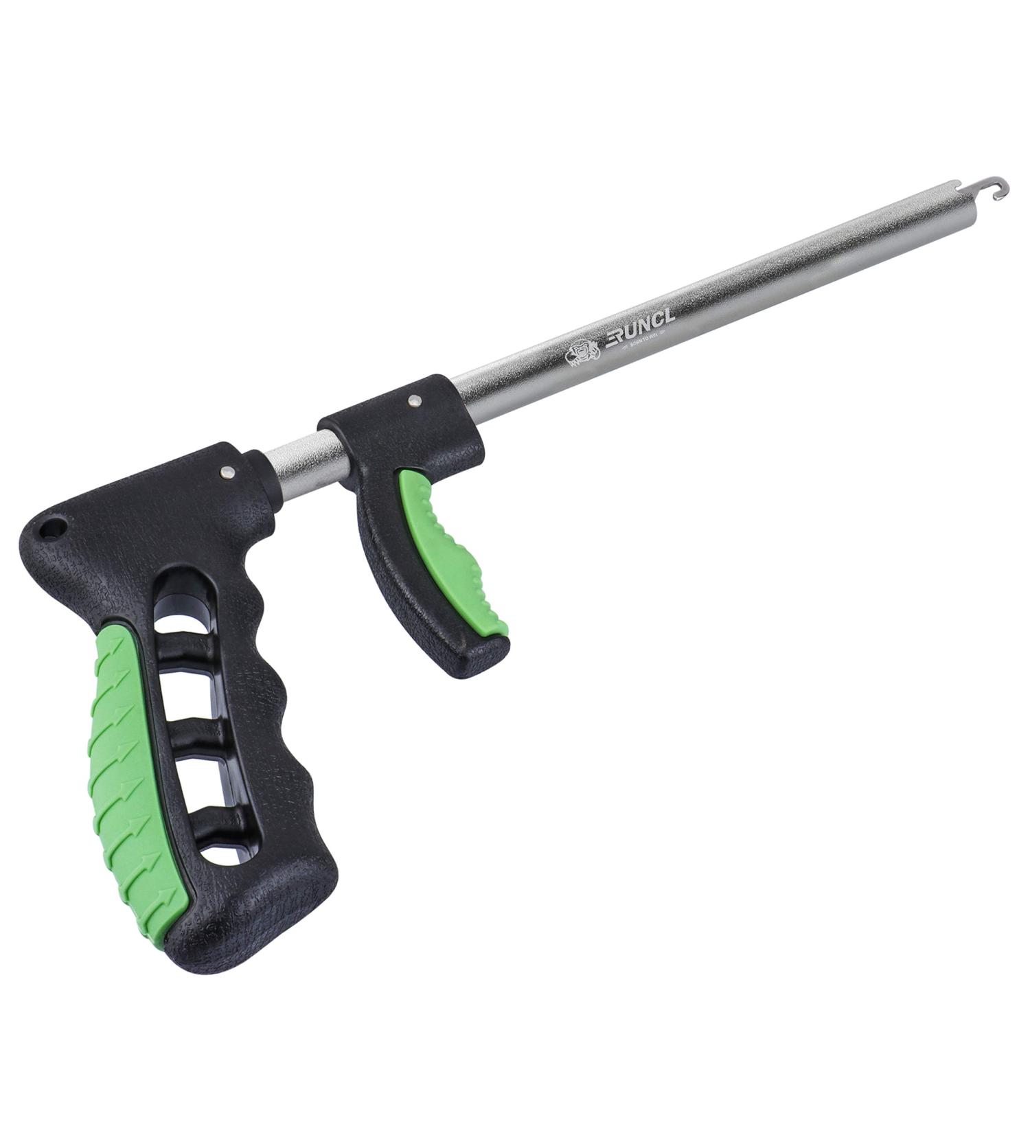 RUNCL Fishing Hook Remover & Plier with Lip Gripper Kit - Multi-Function Tools for Saltwater, Freshwater, Ice Fishing - 13.6 Green J Hook Remover - Buy Online on GoSupps.com