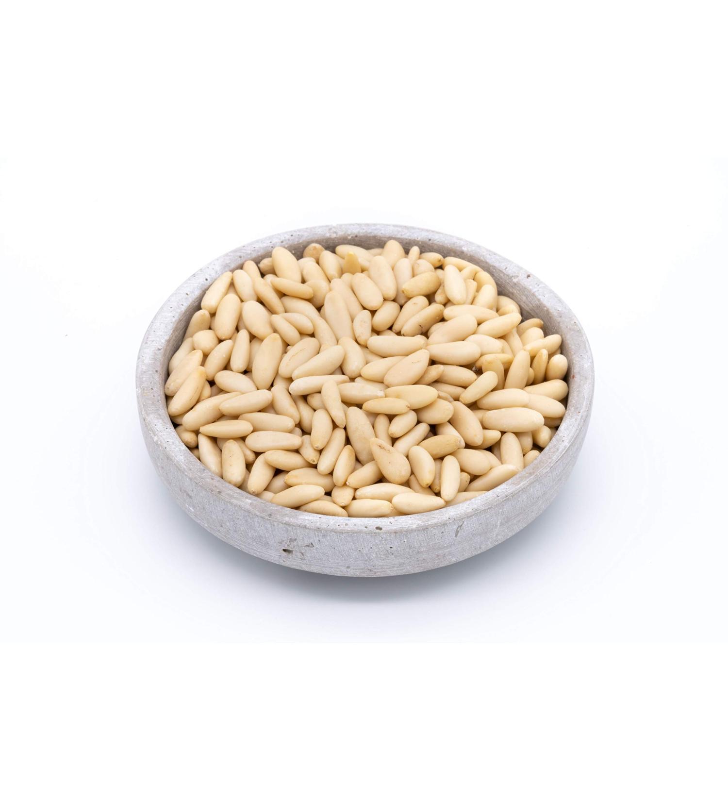 Buy Organic Sicilian Pine Nuts 200g - Raw Wild-Collected & Gently Processed - Premium Quality for Healthy Living - Buy Online on GoSupps.com