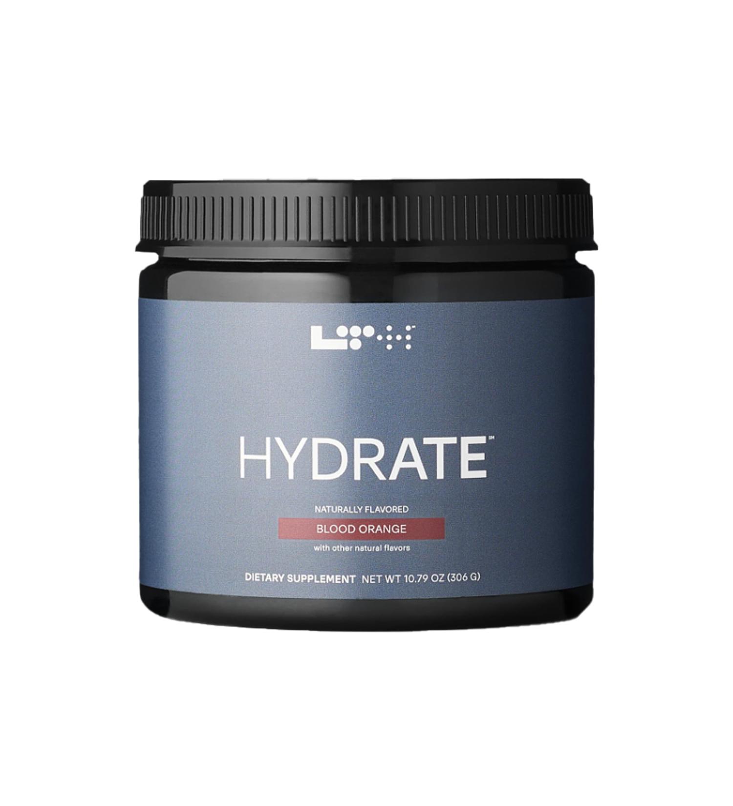 LTH Hydrate Hydration Mix - NSF Certified for Sport - Premium Electrolyte Powder - Plant-Based Non-GMO Gluten Free & Dairy Free - 60 Servings (Blood Orange) - Buy Online on GoSupps.com