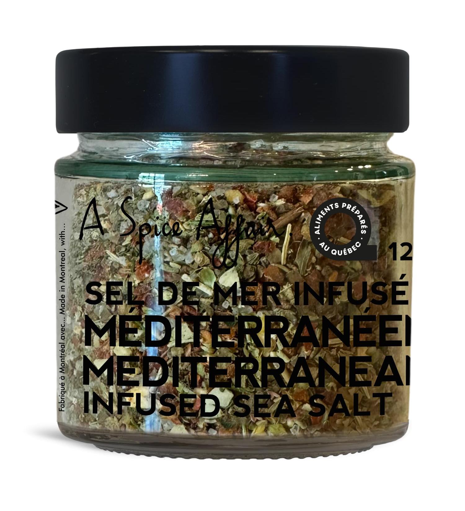 A Spice Affair's Mediterranean Infused Sea Salt 120 g (4.3 oz)