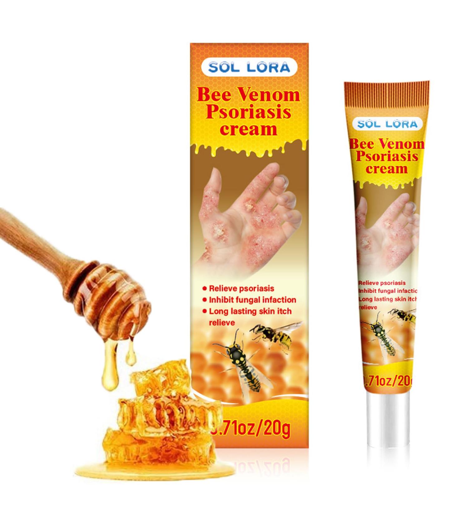 Bee Veno-m Body Cream for Skin Itchiness Smoothing Body Cream for Skin Redness Relieve Skin Itching & Long Lasting Hydration - Buy Online on GoSupps.com