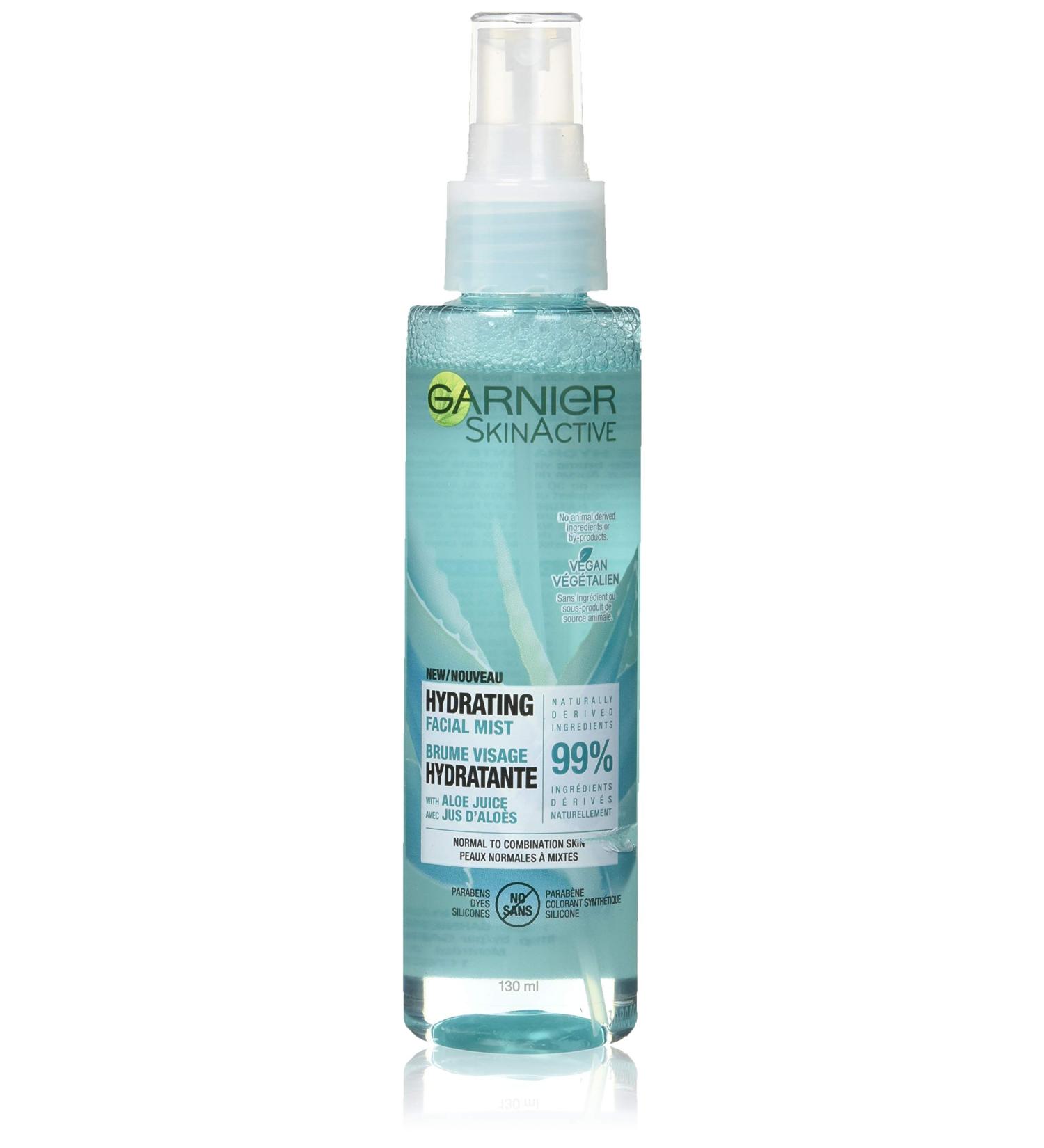 Garnier Aloe Hydrating Facial Mist 4.4fl oz - Facial Treatments - Pack of 1 - Buy Online on GoSupps.com