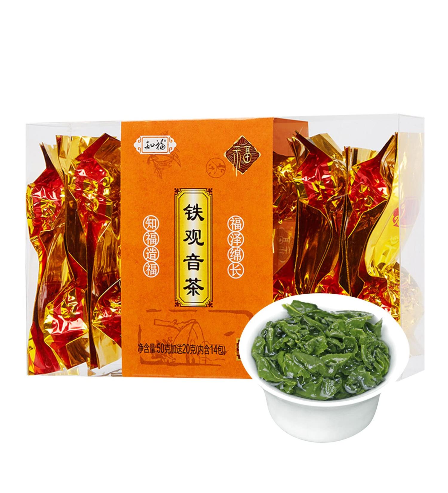 Tie Guanyin Tea Oolong Tea Bag Anxi Tie Guanyin Tea Beautiful Color Refreshing Pleasant Aroma Chinese High Mountain Oolong Tea - Buy Online on GoSupps.com