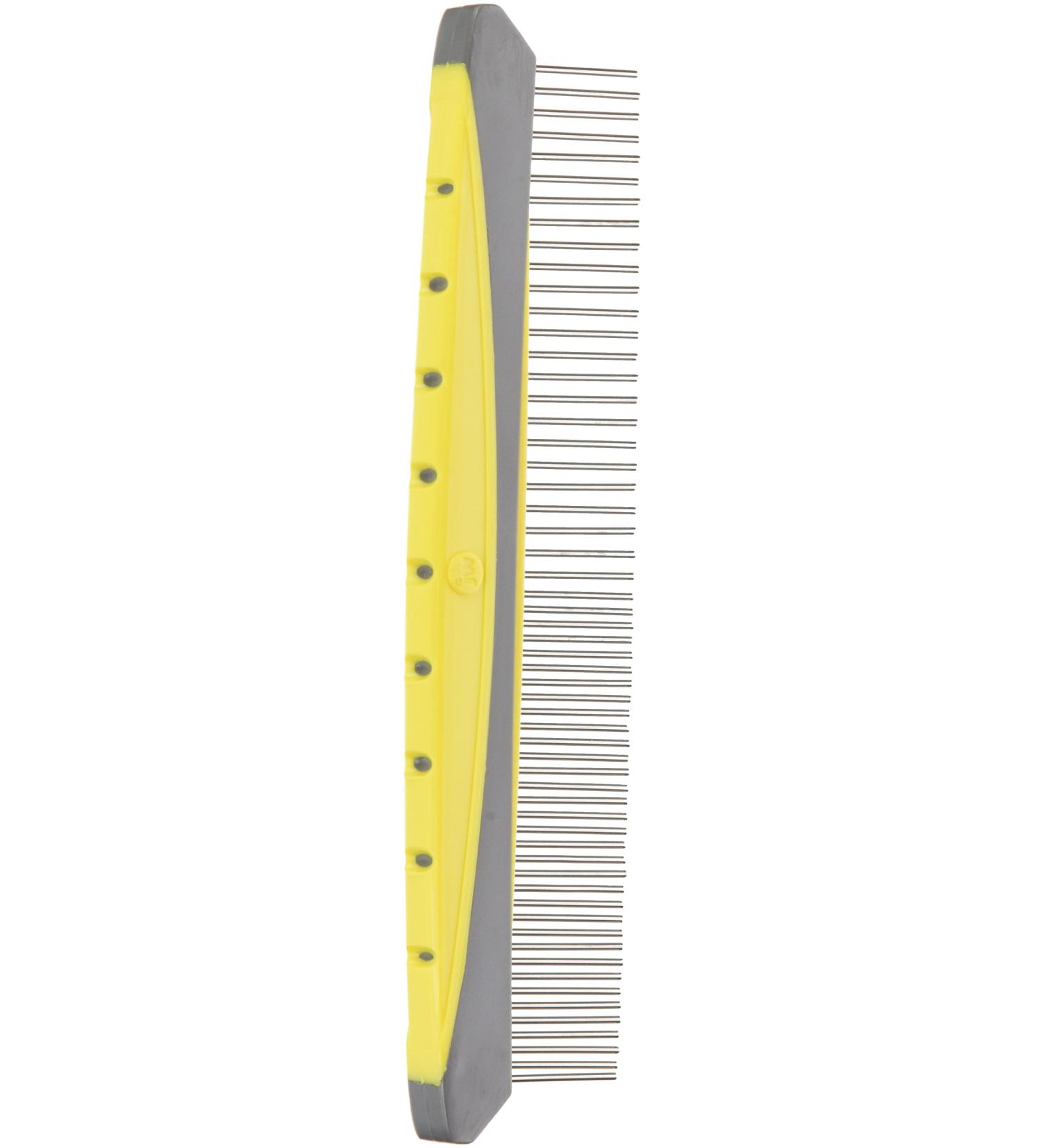 JW Pet Company 8-Inch Gripsoft Rotating Comfort Comb - Fine and Coarse - Buy Online on GoSupps.com