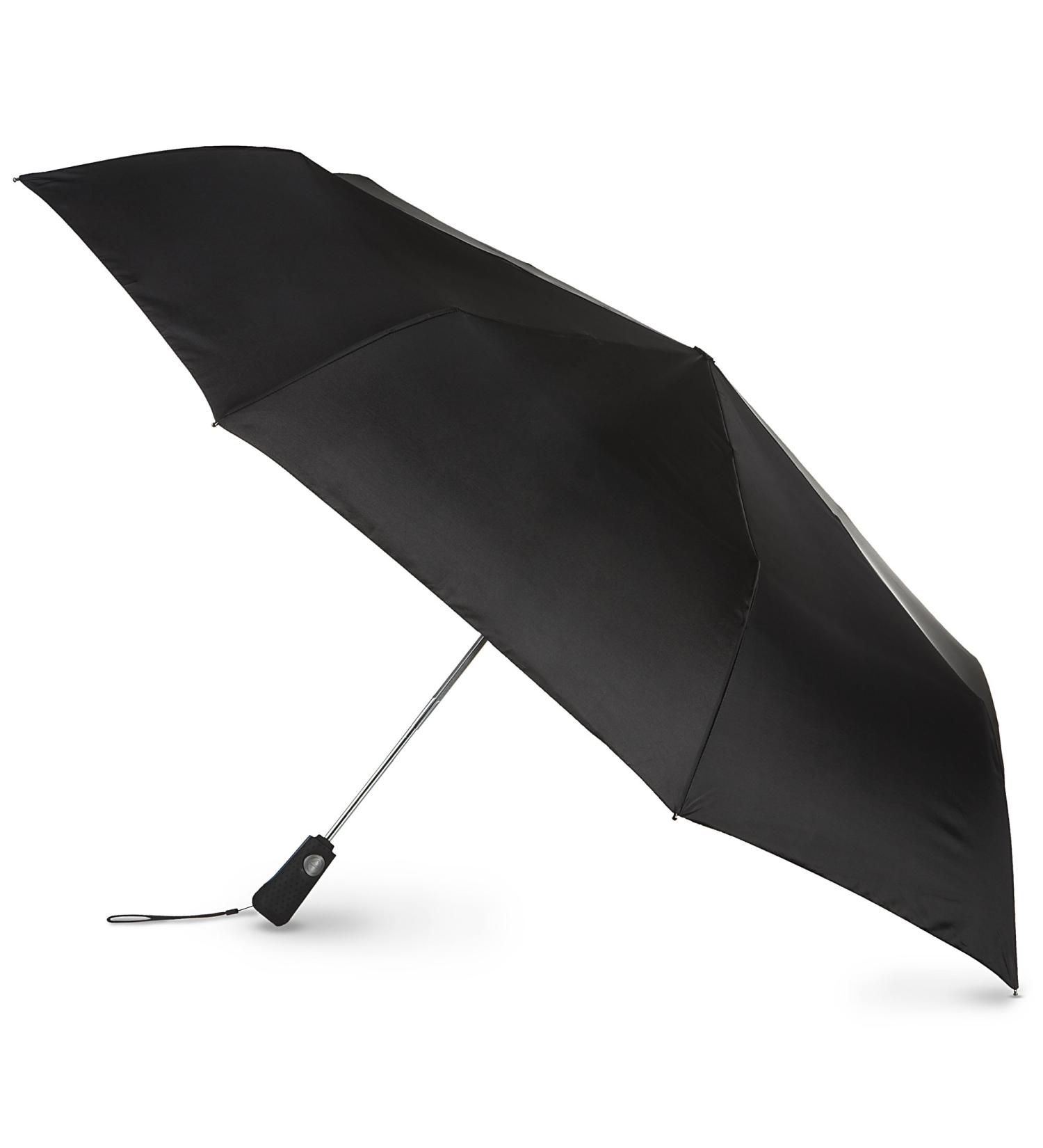 Blue Line Golf Size Auto Open/Close Umbrella - Water Repellent Canopy, Black - Buy Online on GoSupps.com
