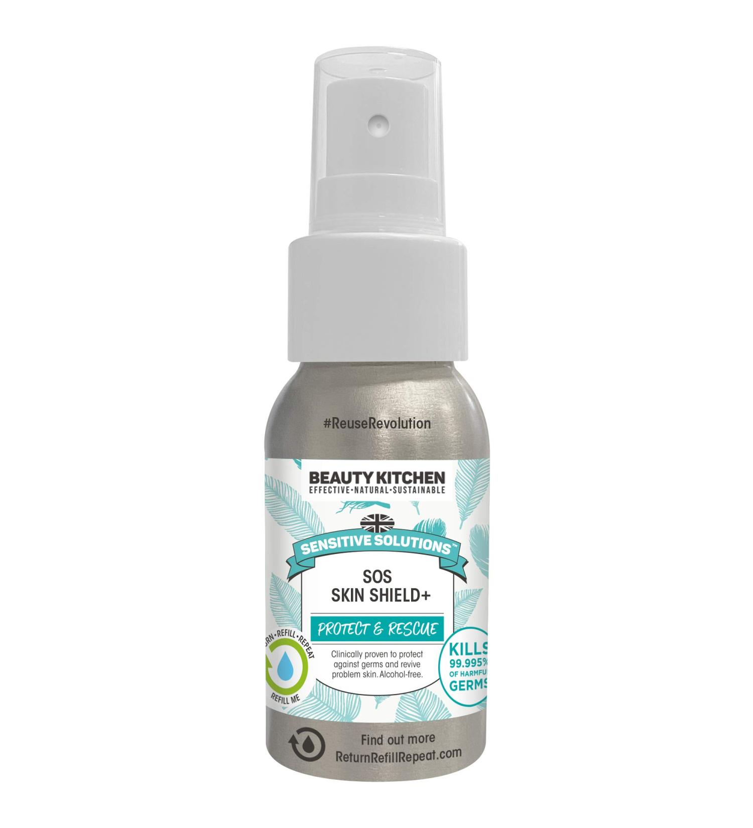 Beauty Kitchen Sensitive Solutions SOS Skin Shield+ Protect and Rescue With an Invisible Shield For All Skin Colors and Types Promotes Appearance of Healthy Looking Skin 50ml - Buy Online on GoSupps.com