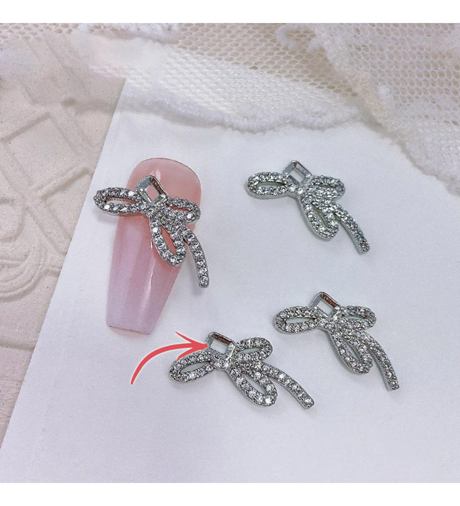 FEIlei Zircon Nail Rhinestones 3D Nail Charm Alloy Nail Jewelry Gem-Nail Art Decoration - Buy Online on GoSupps.com