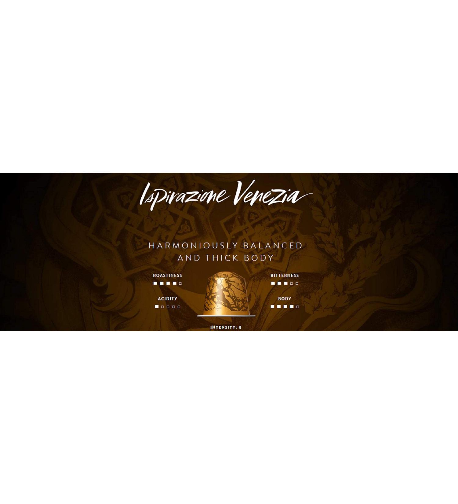 30 X Ispirazione Venezia Nespresso Coffee Capsules - Buy Online on GoSupps.com