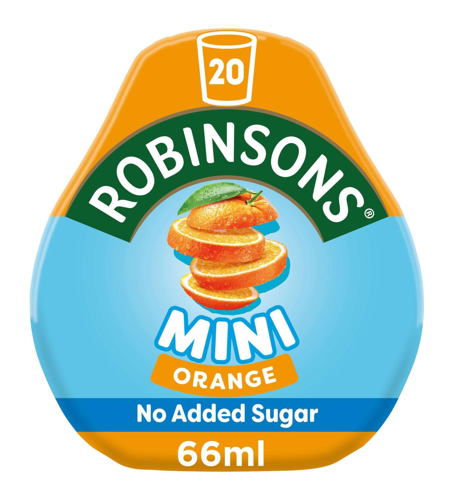 Robinsons Mini Orange 66ml - Pack of 1 | Refreshing Orange Drink - Buy Online on GoSupps.com