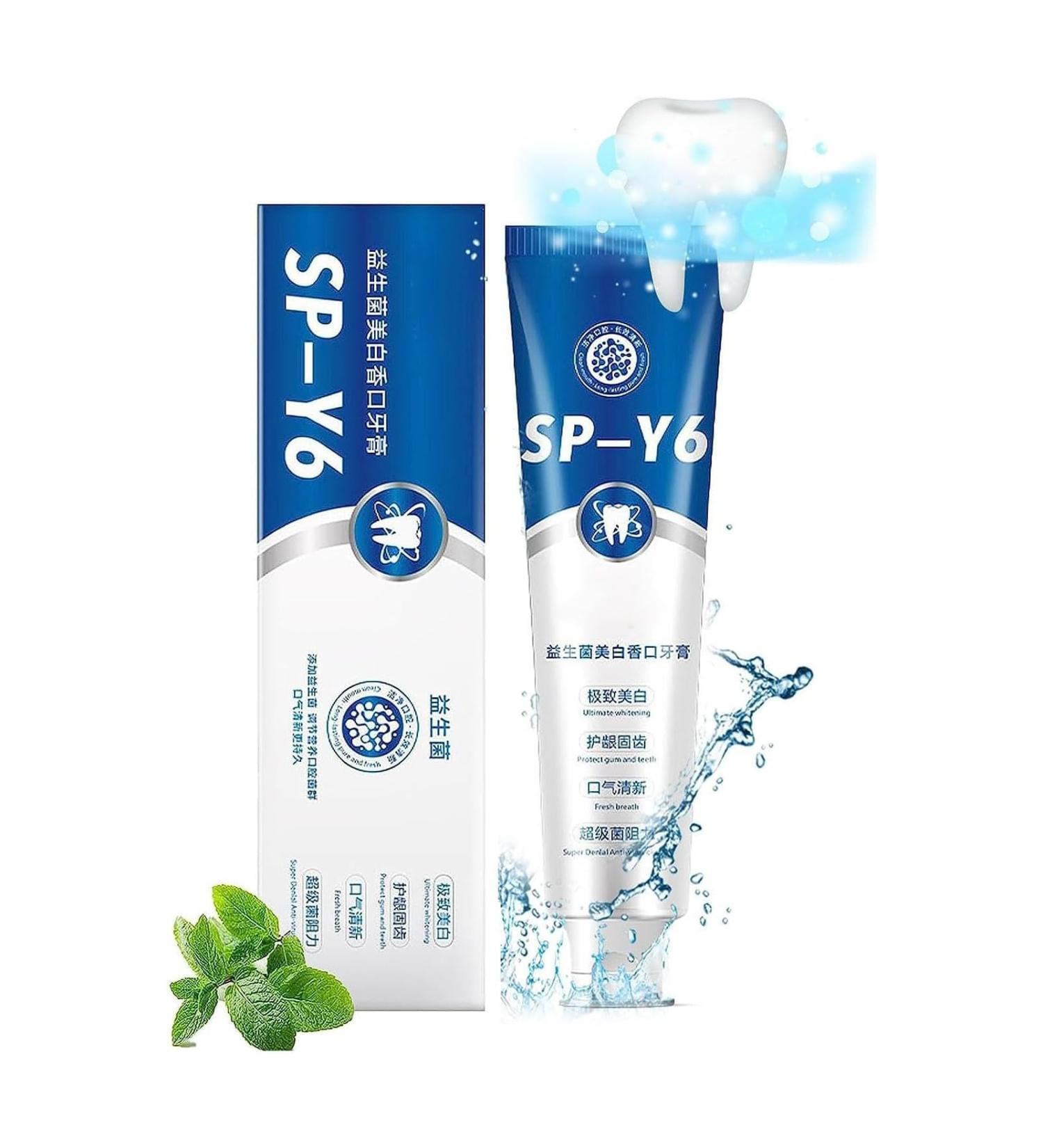 Prediotics Whitening Toothpaste with Probiotics - SP-Y6 for Healthy Teeth & Gums (1pc) - Best International Shipping - Buy Online on GoSupps.com