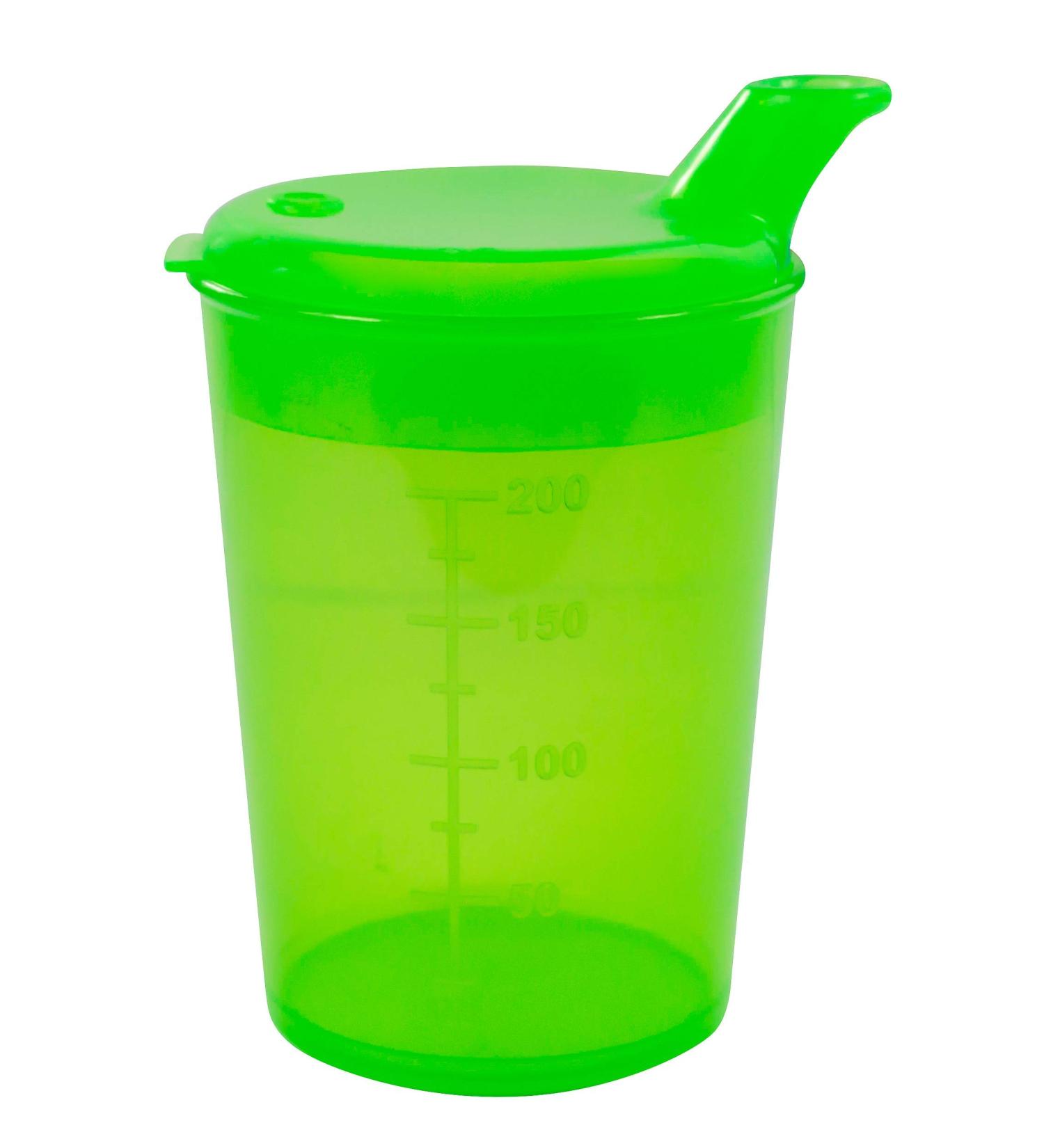Medi-Inn Beak Cup 250ml - Green Drinking Cup with 12x10mm Opening | International Shipping Available - Buy Online on GoSupps.com