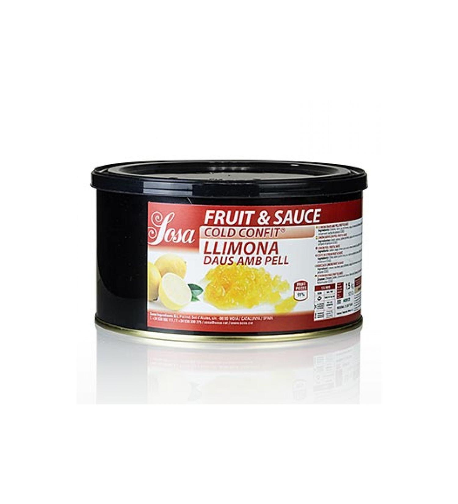 SOSA ingredients Cold Confit Cubes de citron 5 mm 1 5 kg