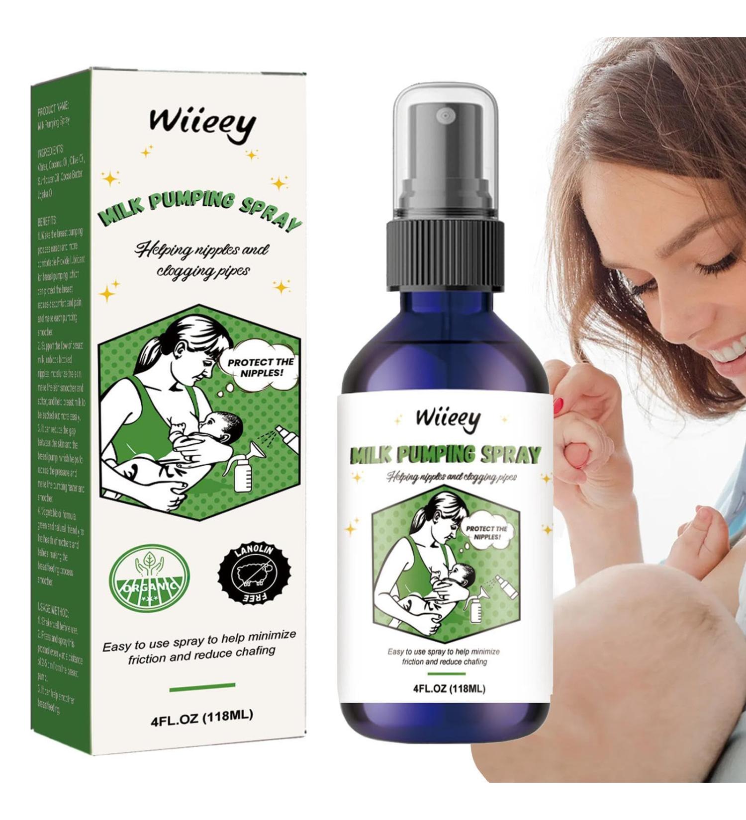 Buy Moisturizing Nipple Spray Pump - 118ml Non-Fat Breast Spray for Skin Repair | International Shipping Available - Buy Online on GoSupps.com