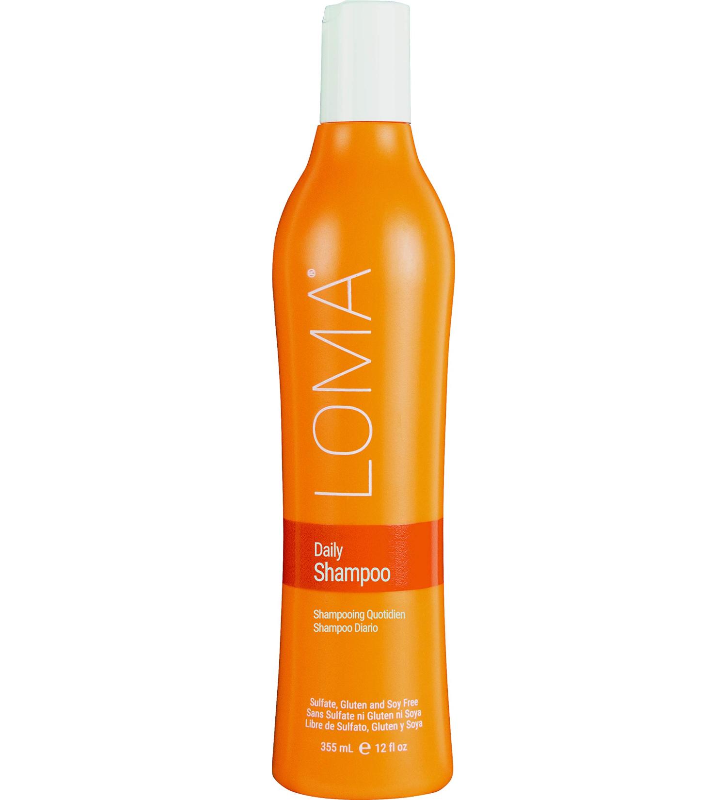 Loma Hair Care Daily Shampoo  Orange/Tangerine  12 Fl Oz (Pack of 1)