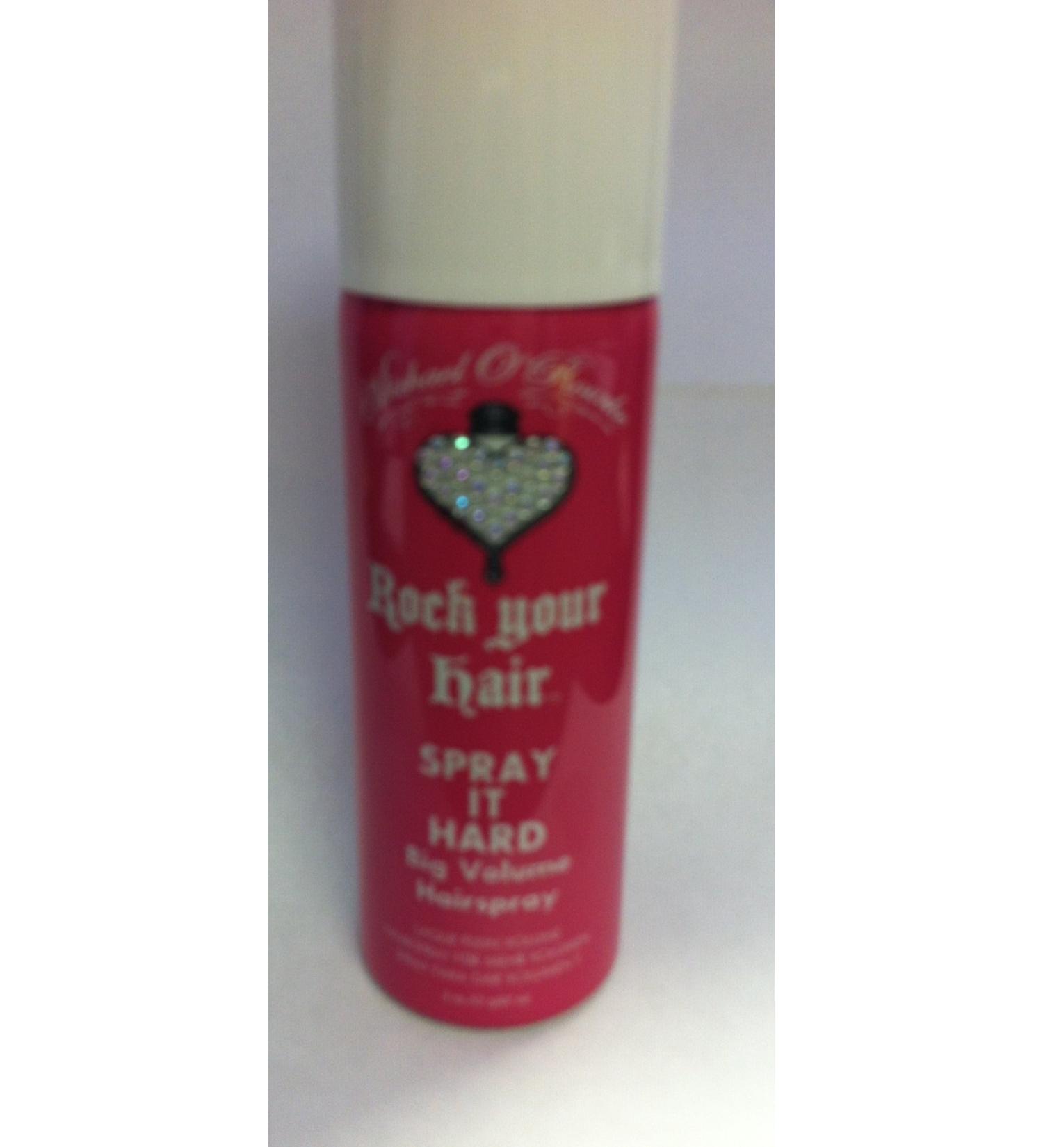 Michael O'Rourke Spray It Hard Big Volume Hairspray 2oz Travel Mini