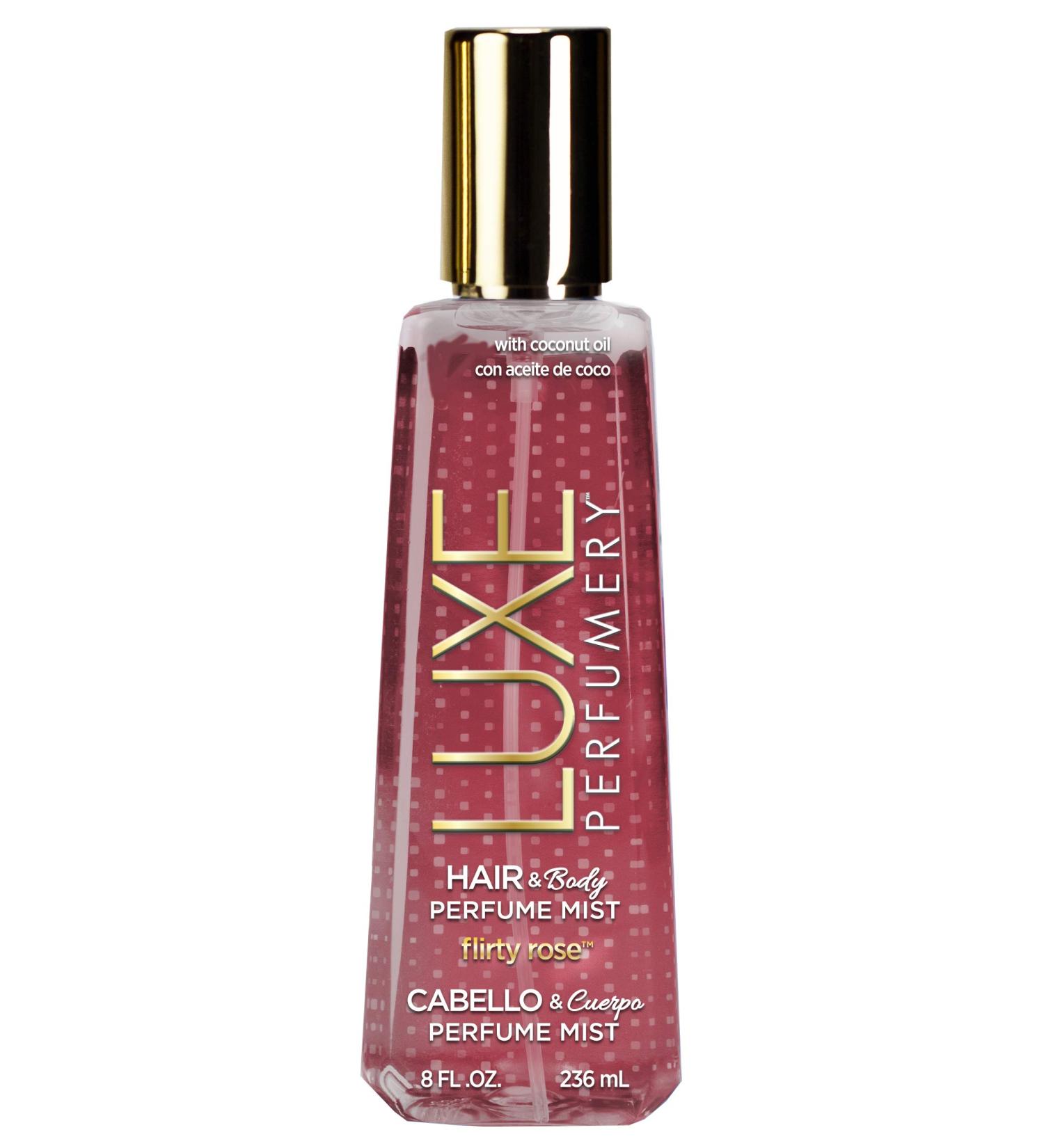 Luxe Perfumery Flirty Rose Hair & Body Perfume Mist 236 mL - Buy Online on GoSupps.com