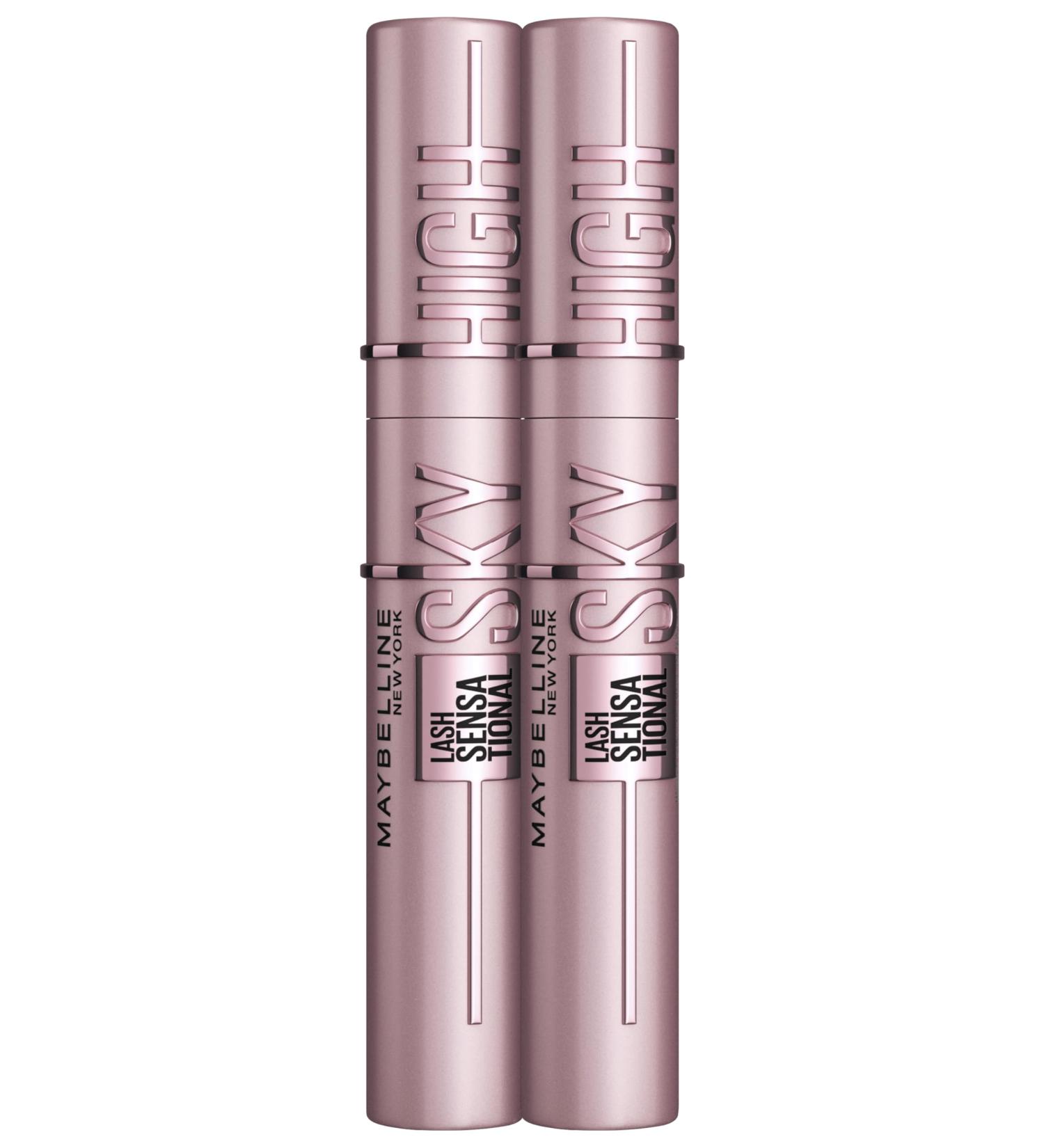  Maybelline Maybelline New York Lash Sensational Sky High Mascara 2-Pack for Extra Long Lashes Black 2 x 7.2 ml - Buy Online on GoSupps.com