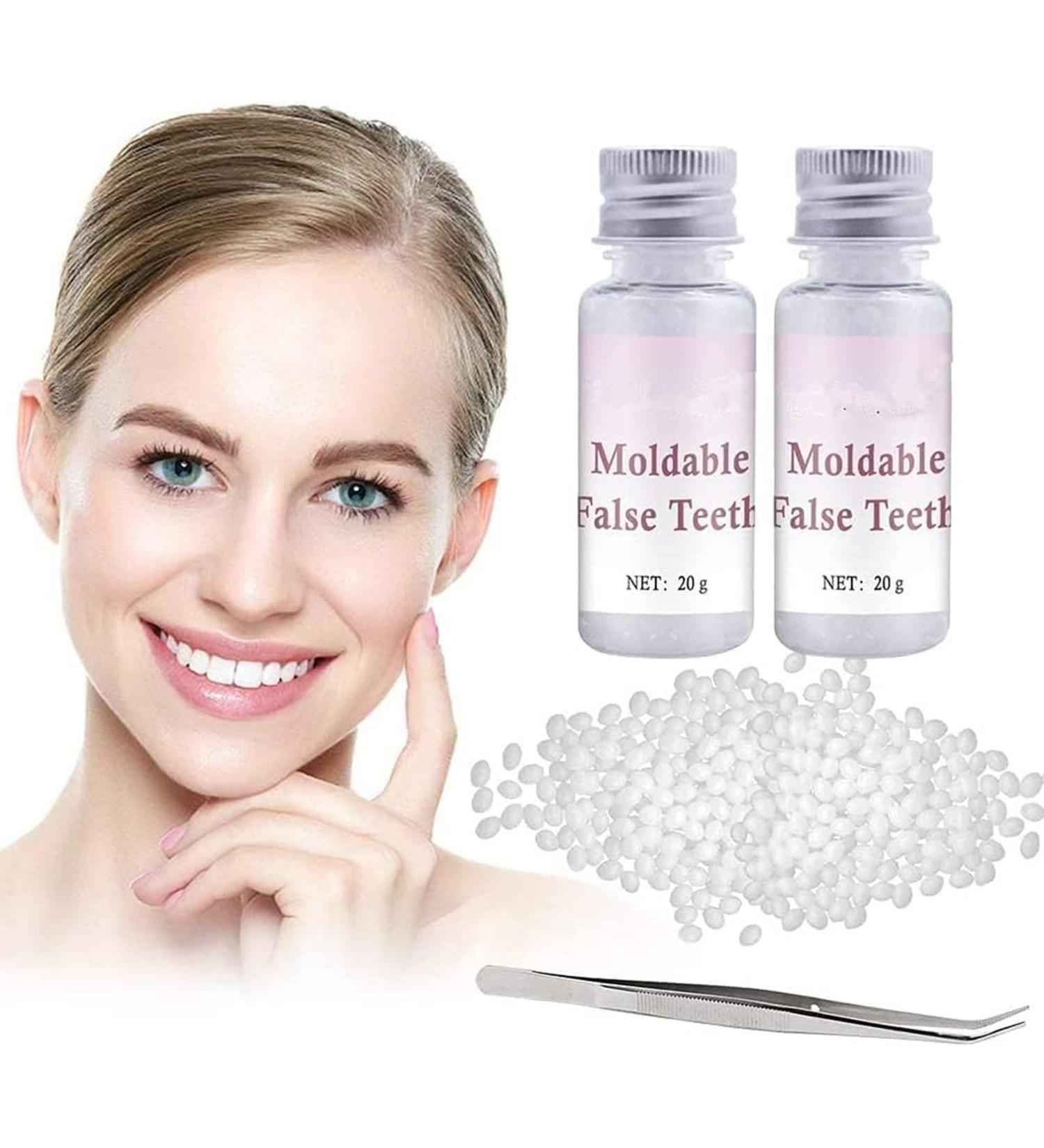 Temporary Dentures & Tooth Repair Kit | Vampire Fake Dentures for Halloween & Cosplay - International Shipping - Buy Online on GoSupps.com