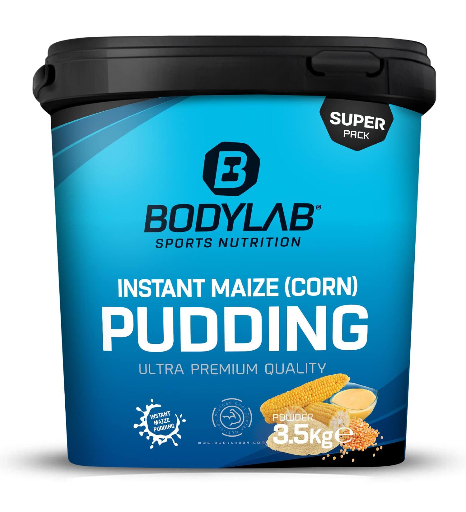 BODYLAB24 Instant Maize Pudding 3.5kg - 100% Corn Semolina 80g Carbs/Serving Additive-Free Energy Boost for Pre/Post Workout - Buy Online on GoSupps.com