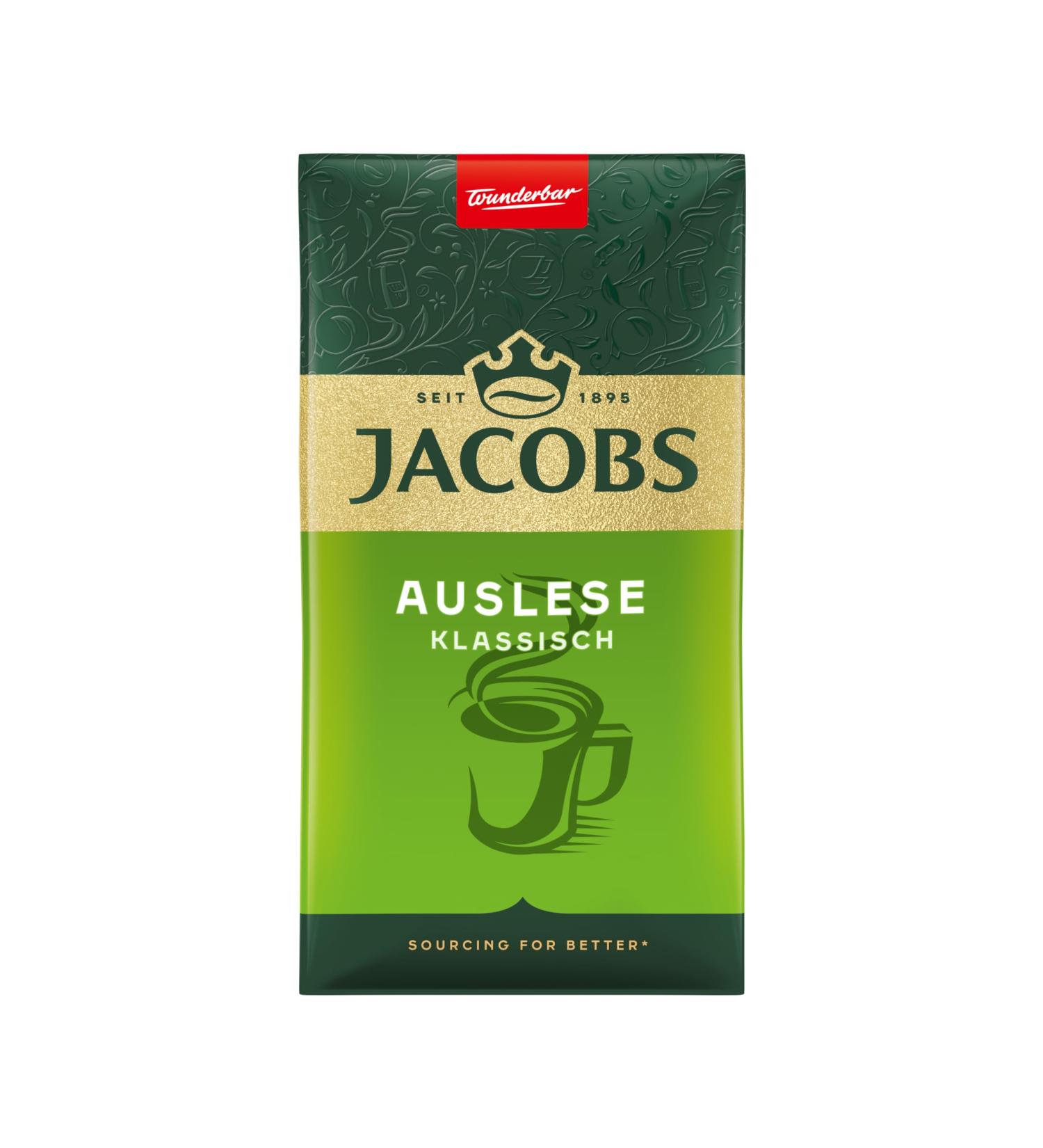 Buy Jacobs Filter Coffee Auslese Classic 500g - Premium Ground Coffee for International Shipping - Buy Online on GoSupps.com