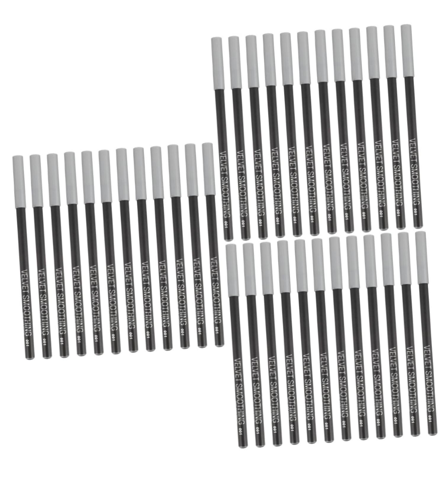 FOMIYES 36 Pcs Black Eyeliner 1 Waterproof Brow Pencil Eyeliner Black Makeup Tool Make up Beauty Products 1 count (Pack of 1) Blackx3pcs - Buy Online on GoSupps.com