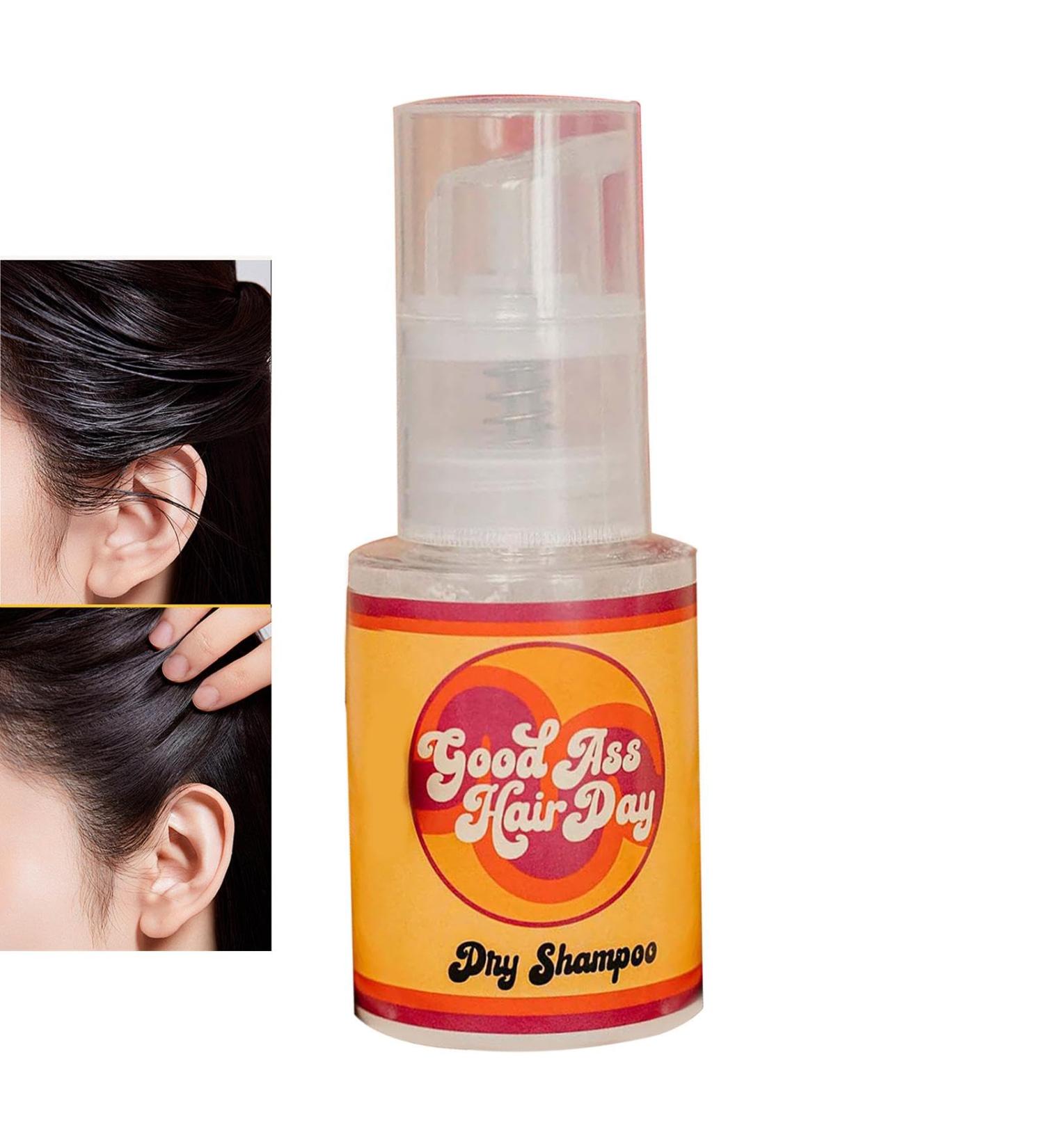 Good Ass Hair Day Dry Shampoo 60ml MultiPurpose Dry Shampoo Powder Natural Good Butt Hair Day Dry Shampoo Powder Travel size Dry Shampoo Powder for all hair types - Buy Online on GoSupps.com