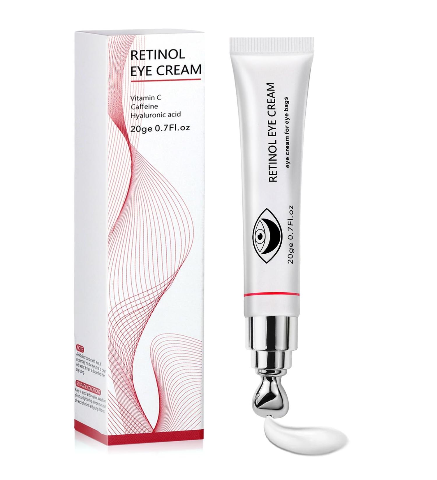 Instant Reduction of Eye Bags-Retinol Eye Cream Dark circles Relieves Dark Circles And Puffiness Youth Eye Cream: Smooth Wrinkles Hydrating Tightens The Delicate Skin Under The Eyes 0.7 OZ -PPP 1Pack-W - Buy Online on GoSupps.com