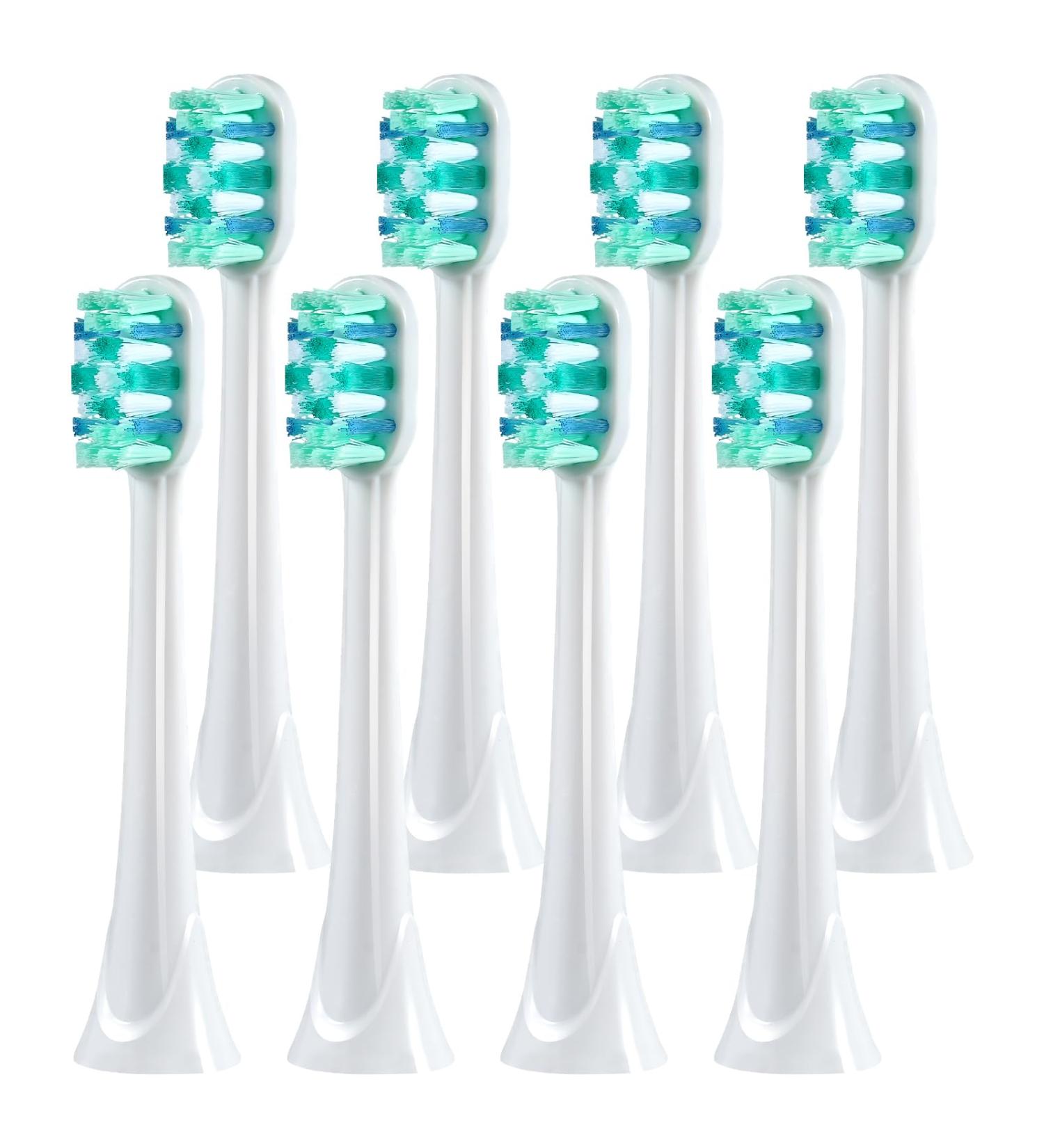 WAYYS Philips Sonicare Replacement Heads - 8 Pack Electric Toothbrush Heads for Optimal Care | International Shipping Available - Buy Online on GoSupps.com